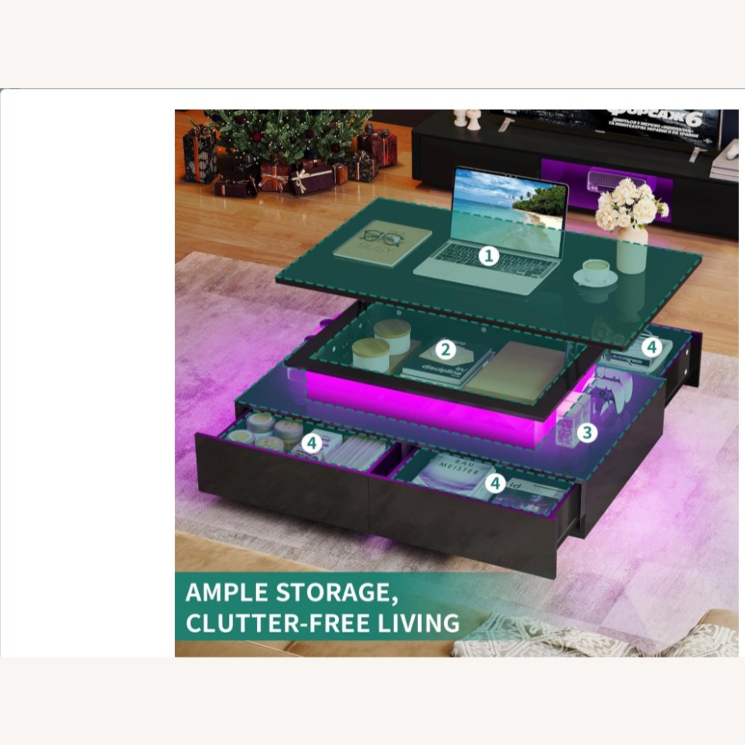 Modern Coffee Table - image-4