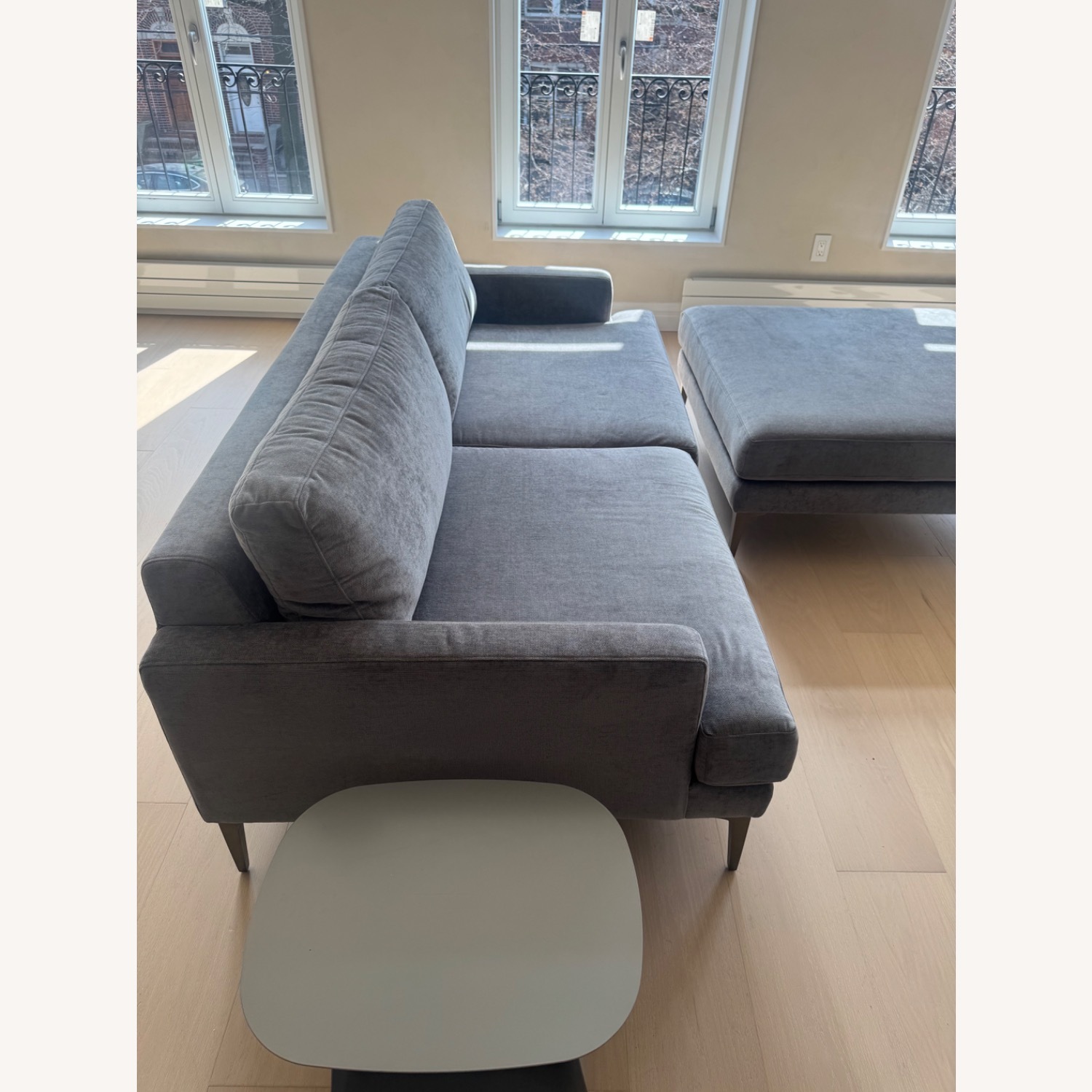 West Elm Andes Sofa & Ottoman - image-4