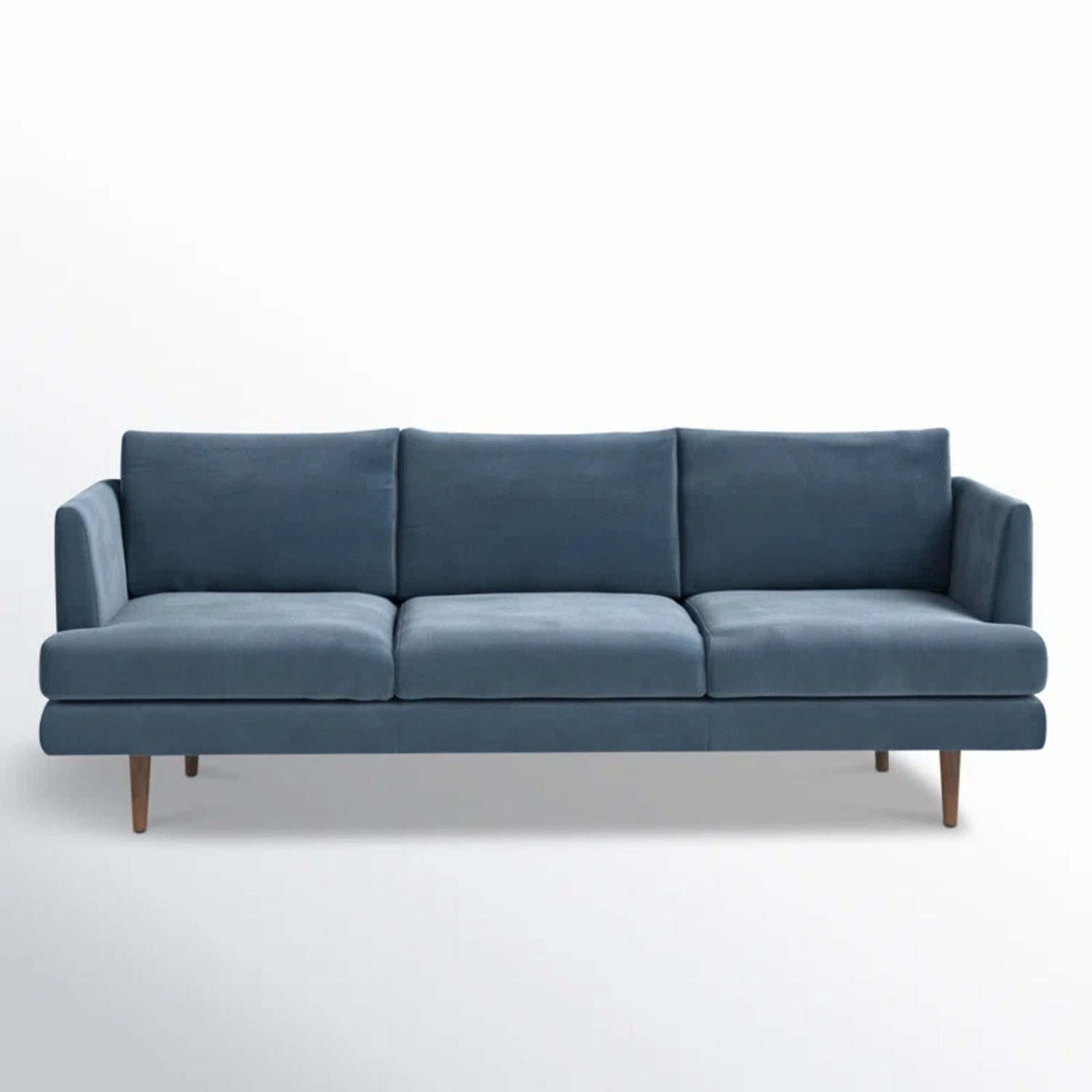 AllModern Miller Blue Velvet - image-5