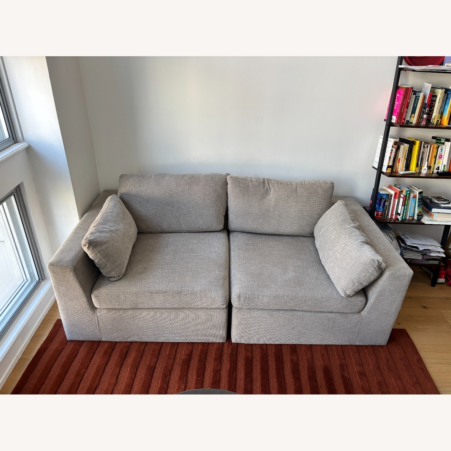 World Market Two-Piece Sectional Sofa - image-5