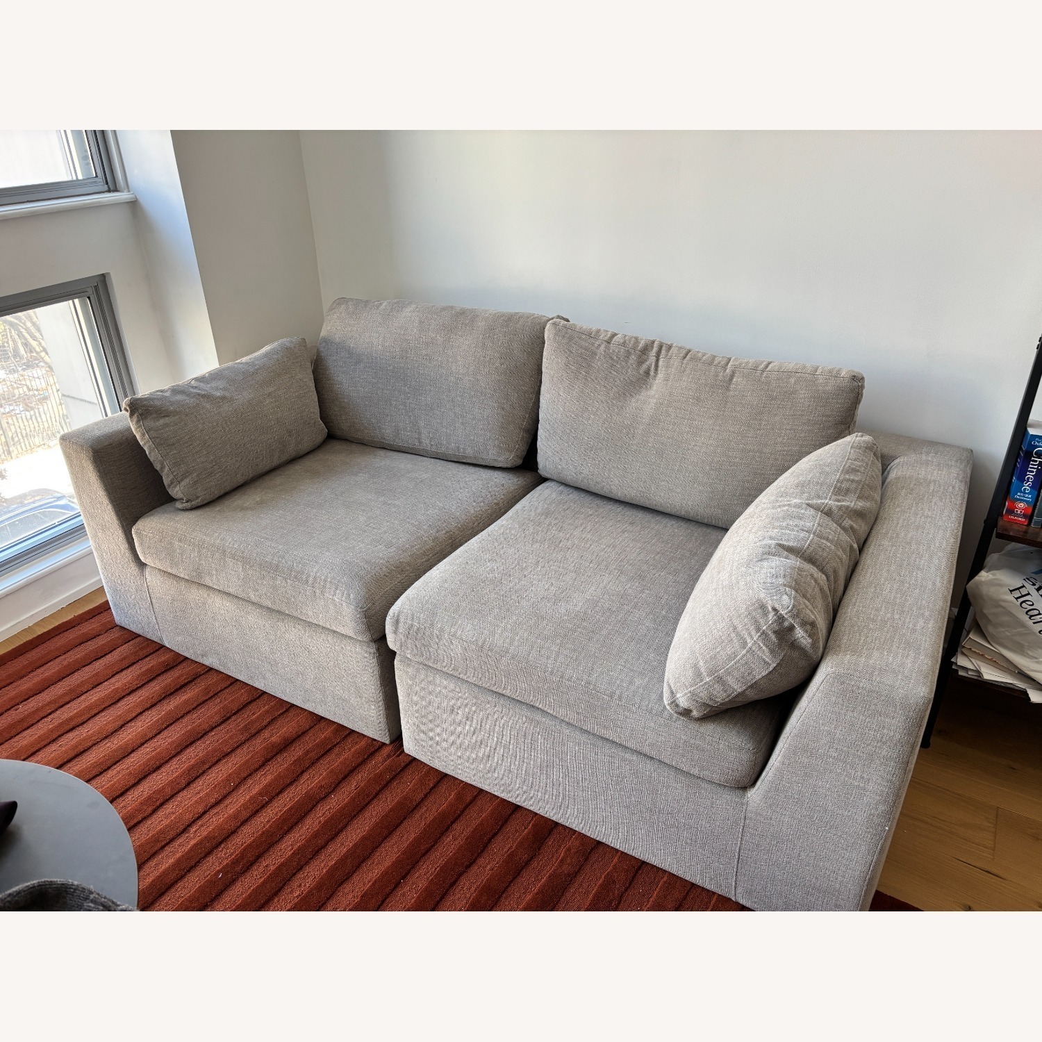 World Market Two-Piece Sectional Sofa - image-4