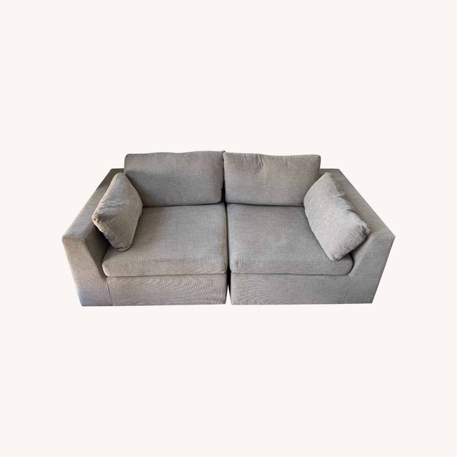 World Market Two-Piece Sectional Sofa - image-0