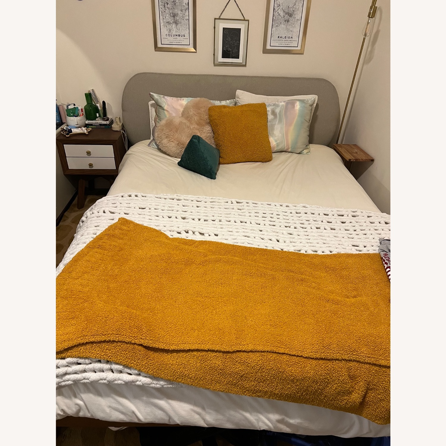 Mid-Century Modern Bed Frame - image-3