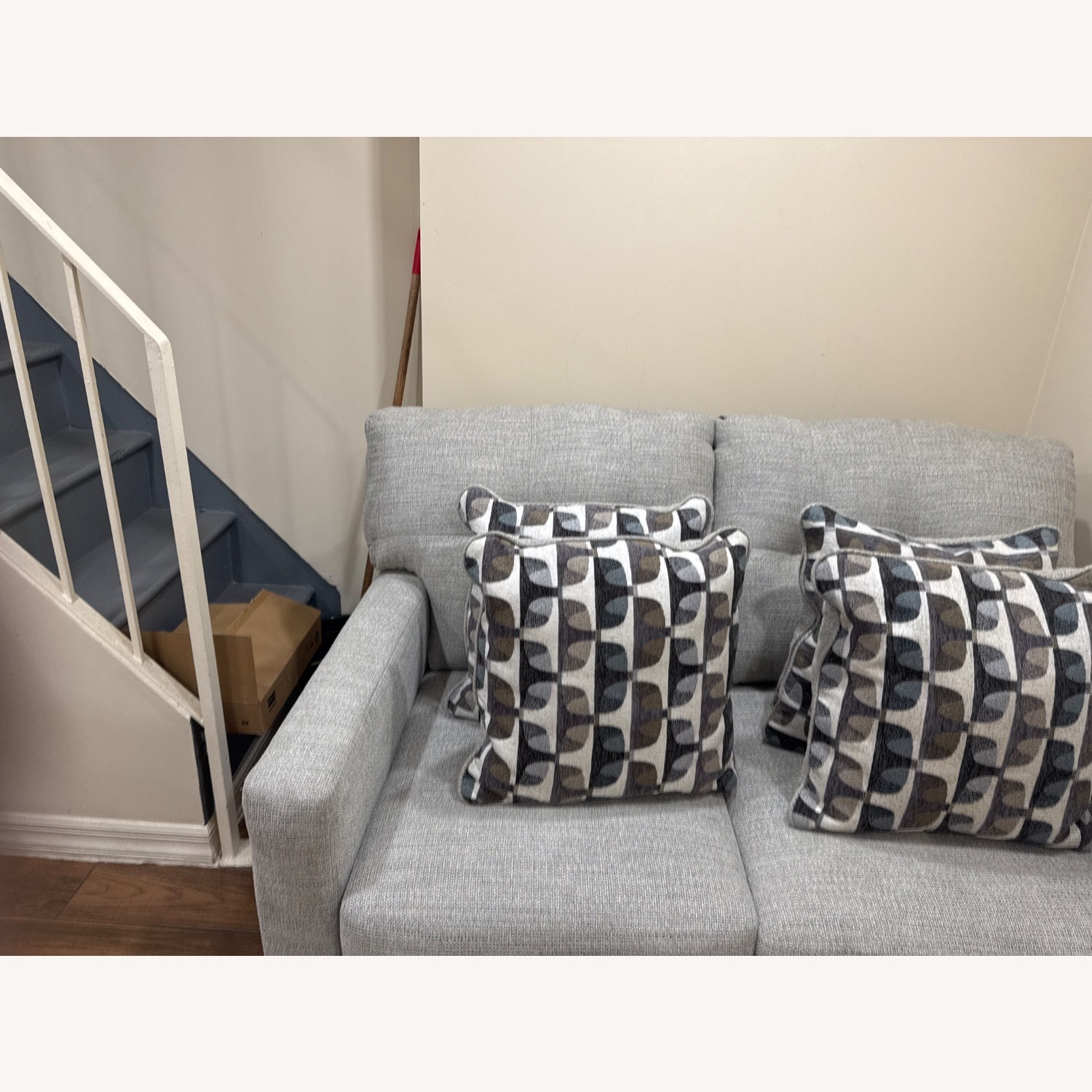 Ashley Sand Loveseat - image-2