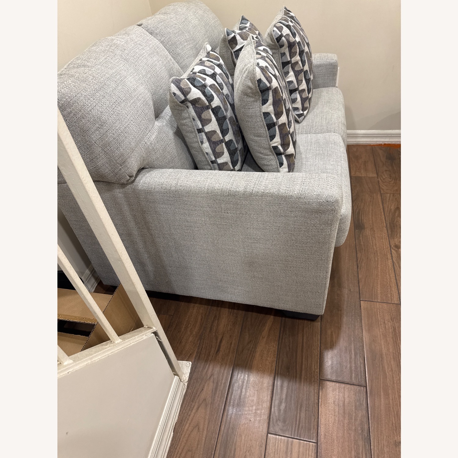 Ashley Sand Loveseat - image-3