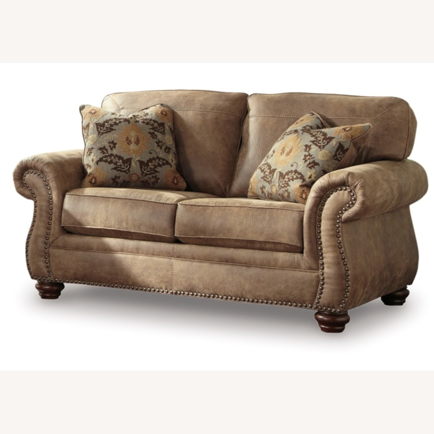 Larkinhurst Brown Sofa - image-4