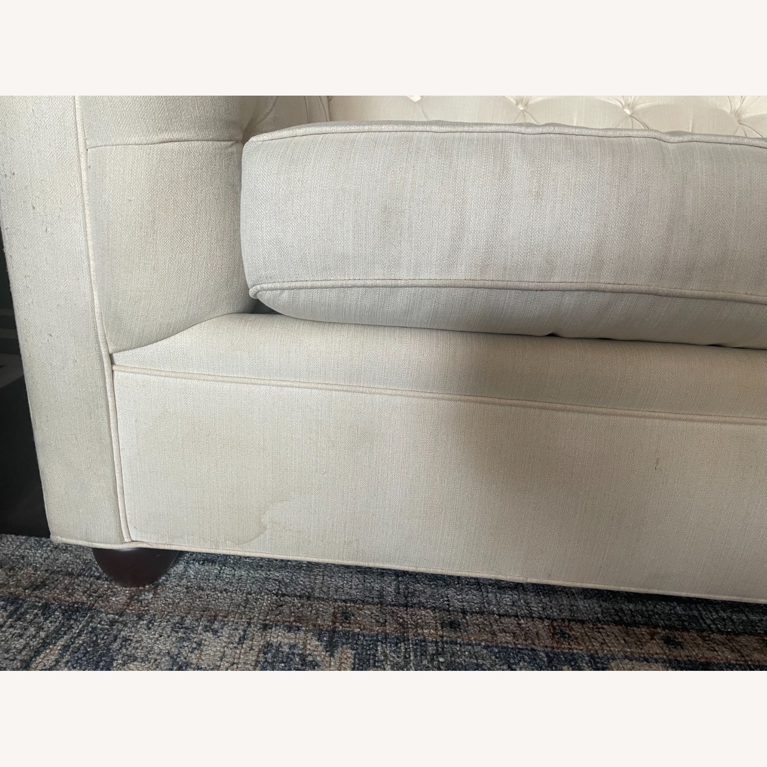 Pottery Barn Chesterfield Roll Arm Sofa - image-4