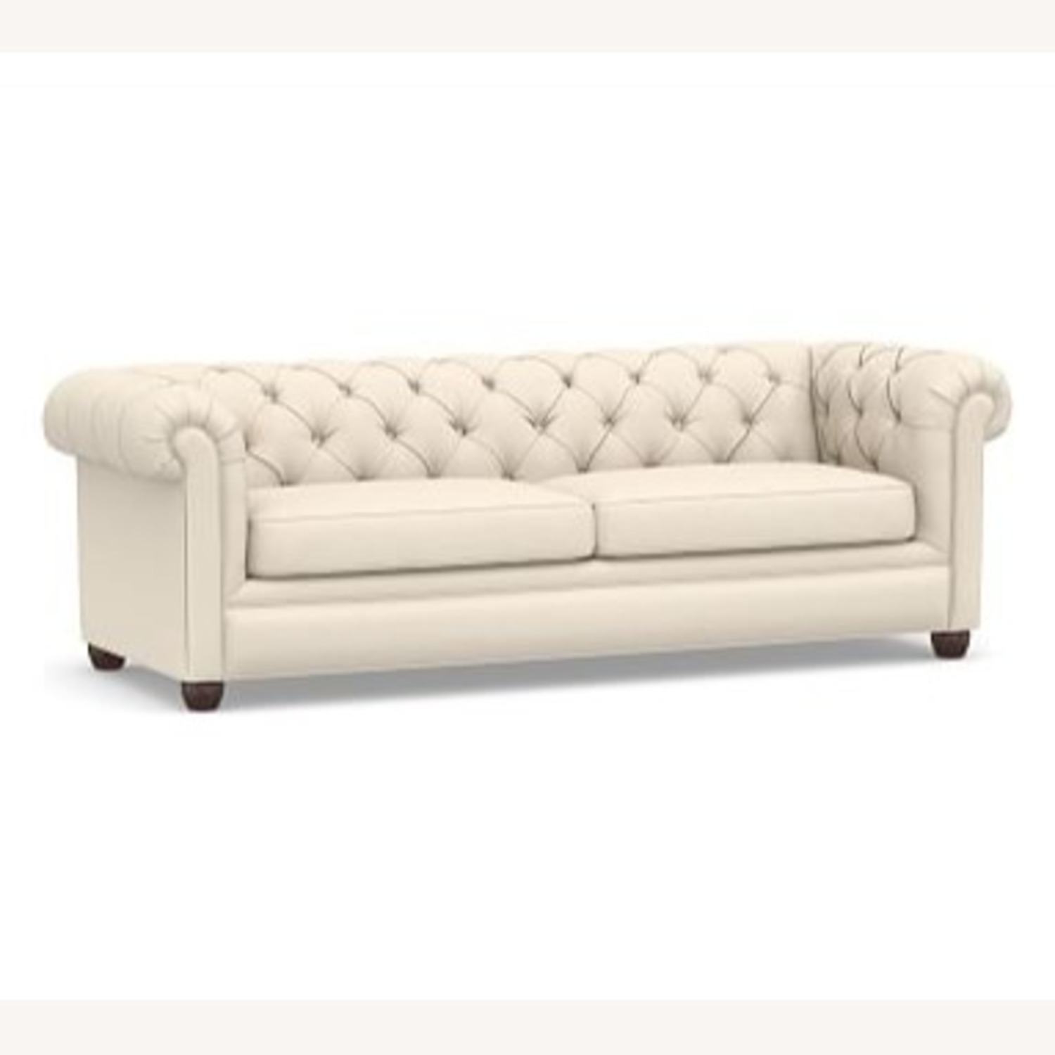Pottery Barn Chesterfield Roll Arm Sofa - image-3