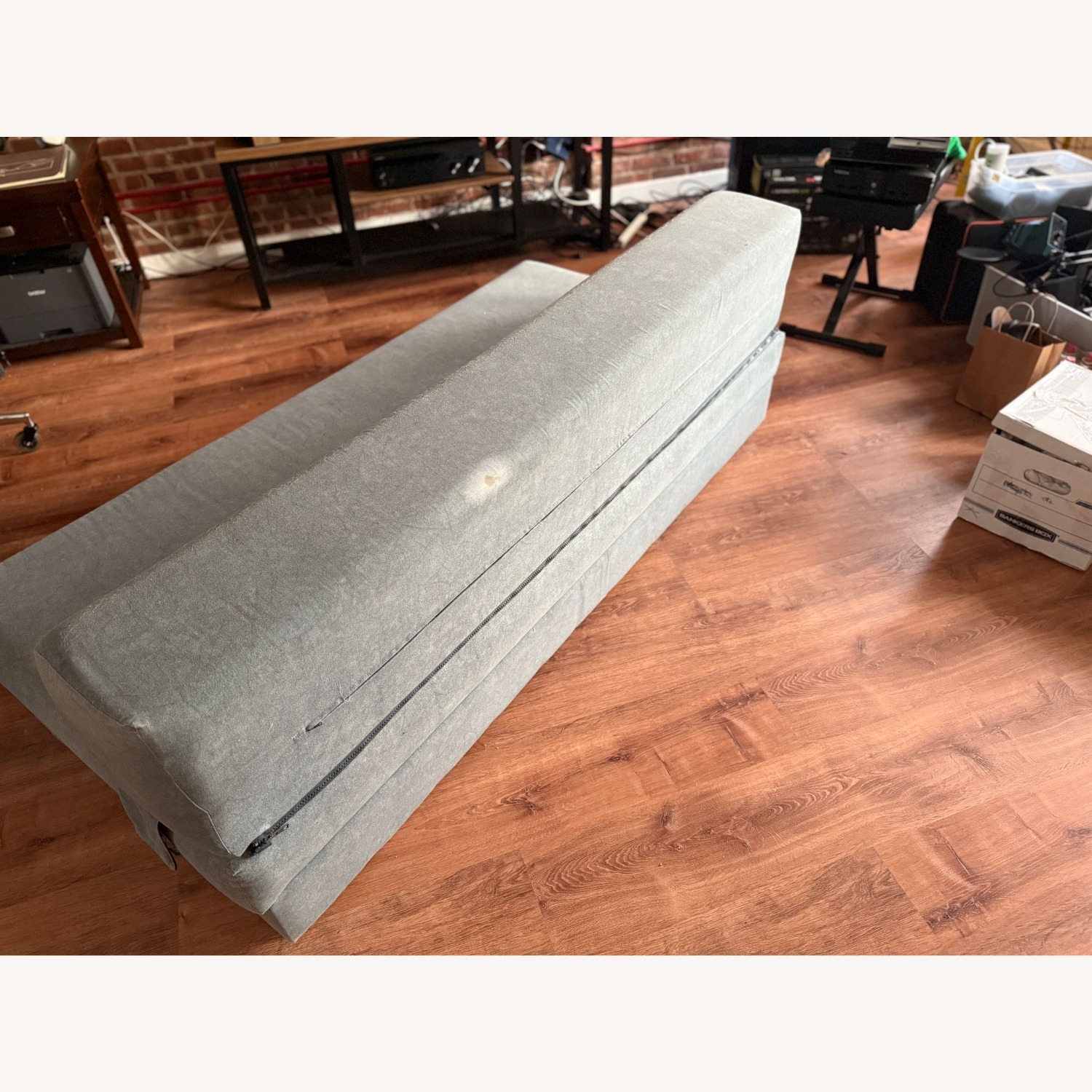 Convertible Sofa Bed – Folds Flat to Full Size - image-2