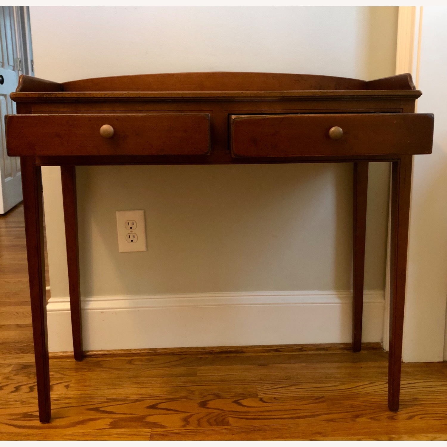 Vintage, Entryway Table in Solid Cherry - image-1
