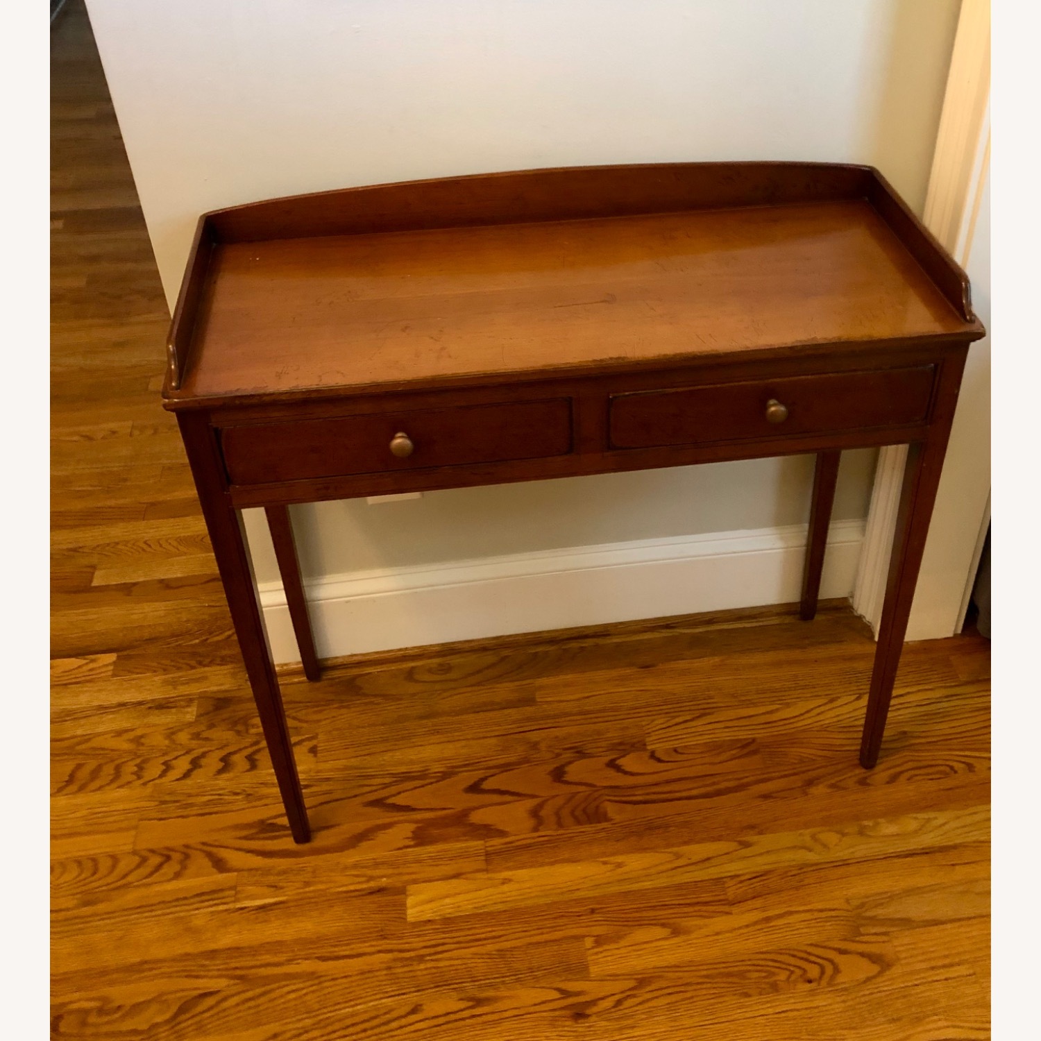 Vintage, Entryway Table in Solid Cherry - image-2