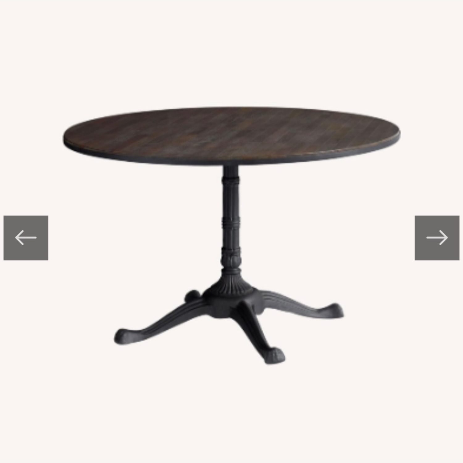 Pottery Barn Rae Round Pedestal Table - image-4
