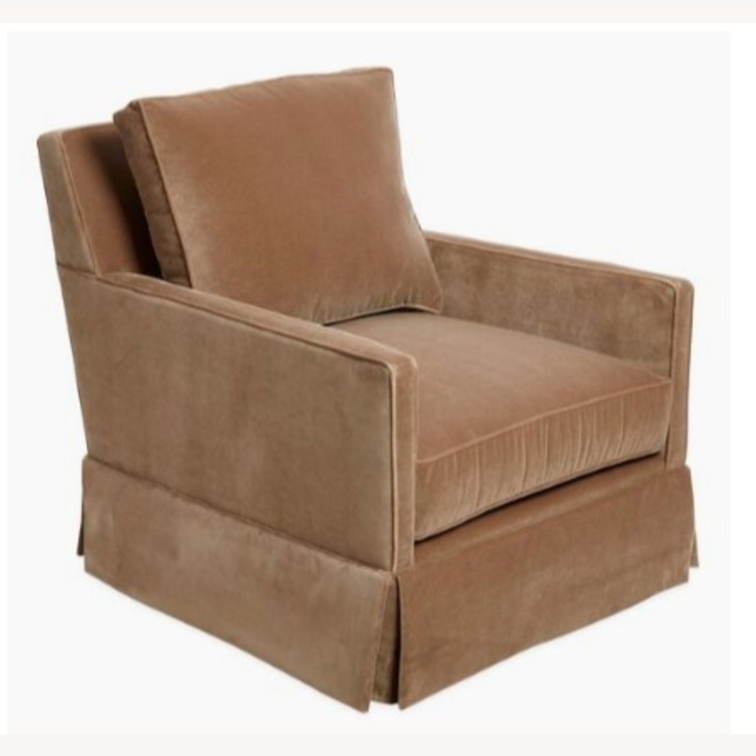 Auburn Club Chair, Toffee Velvet - image-0