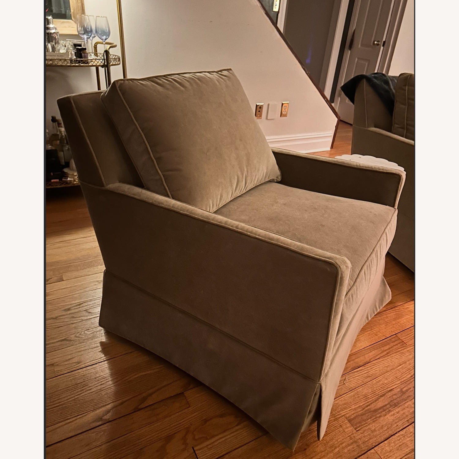 Auburn Club Chair, Toffee Velvet - image-3