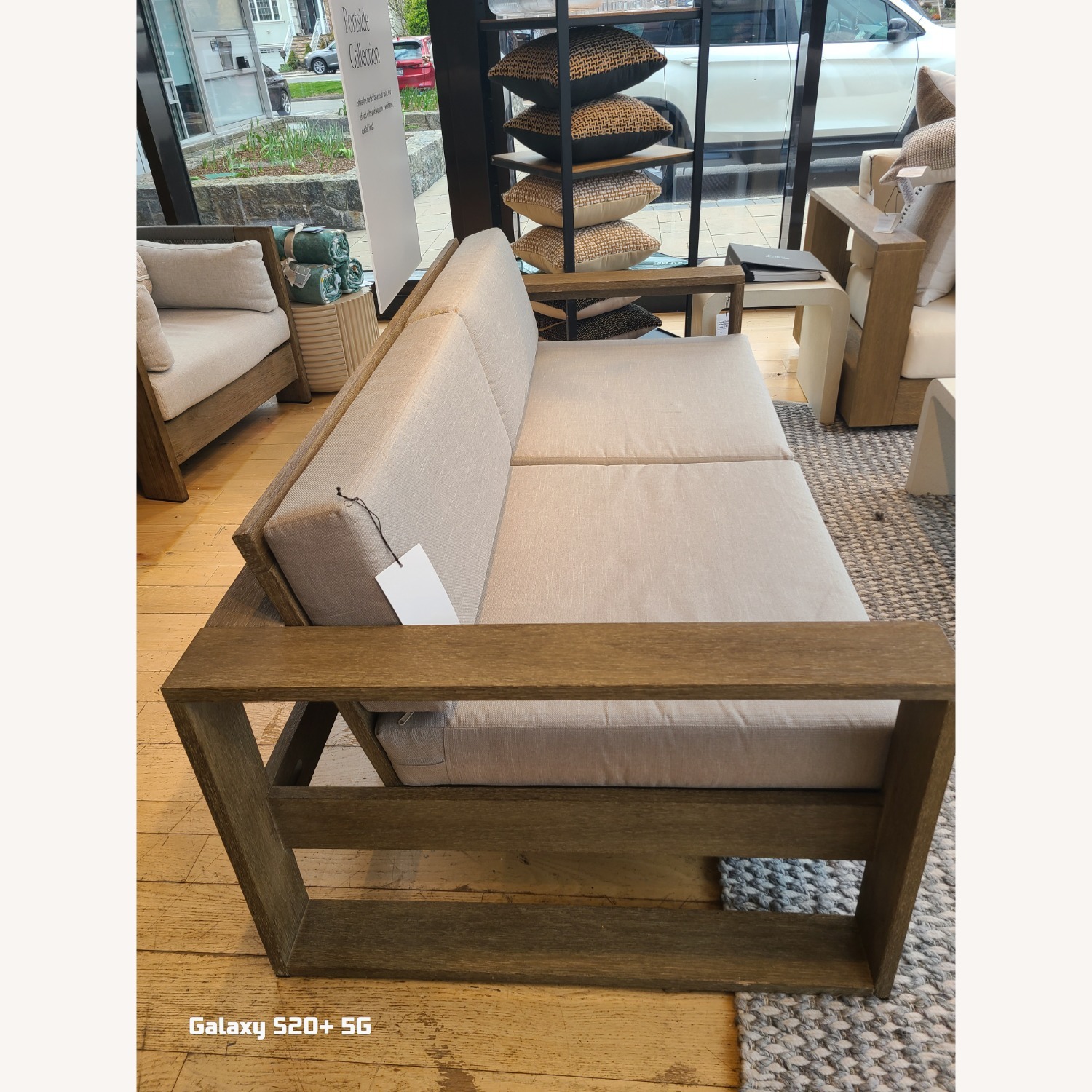 Portside Outdoor Sofa in Driftwood - image-3