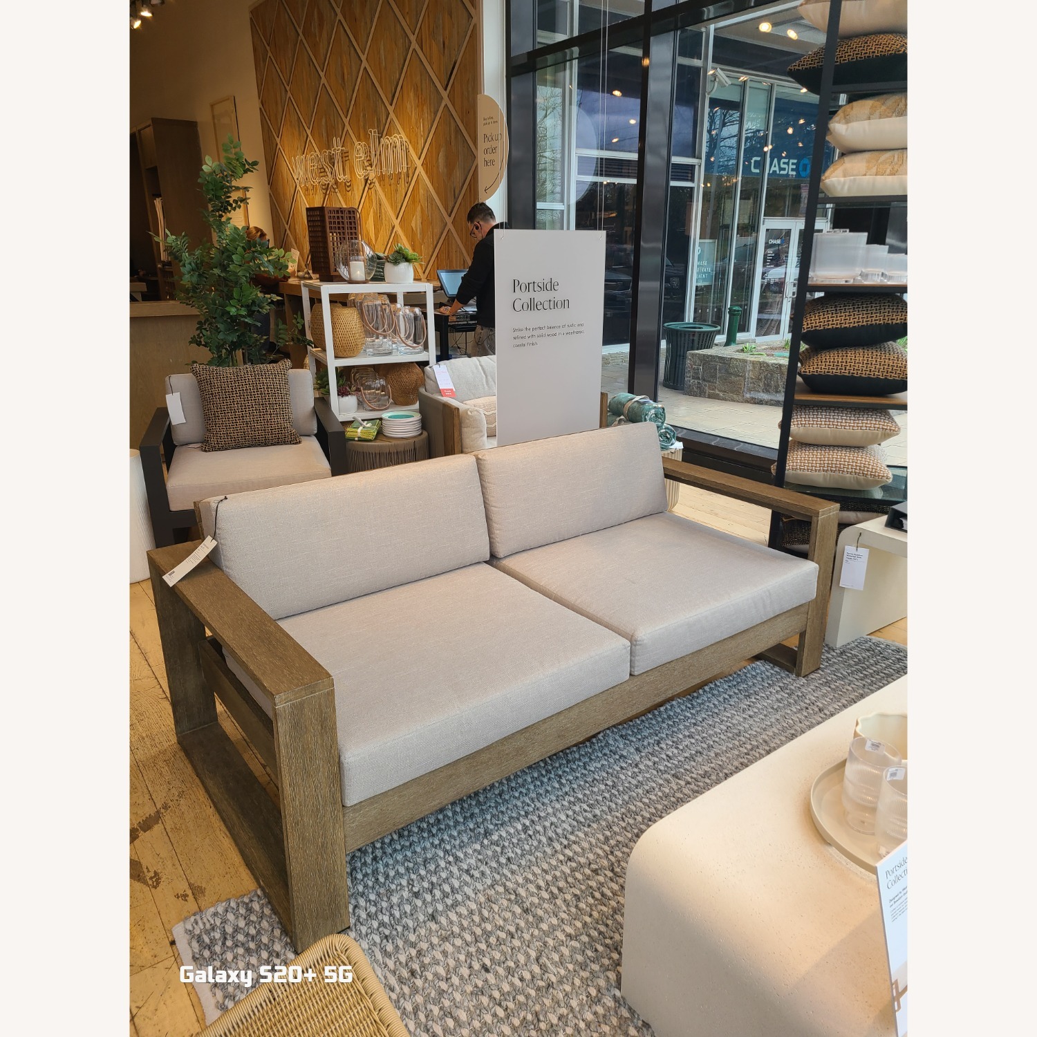 Portside Outdoor Sofa in Driftwood - image-2