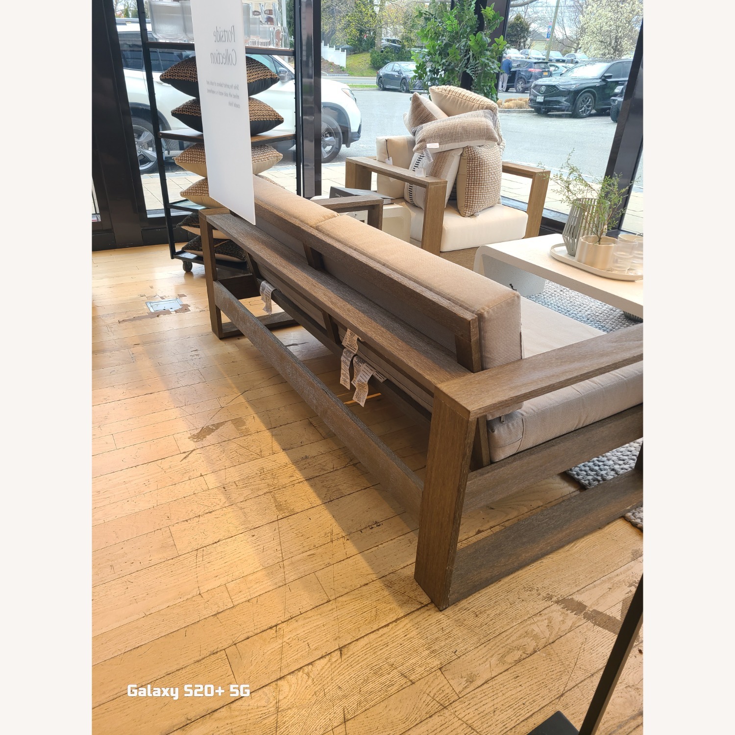 Portside Outdoor Sofa in Driftwood - image-4