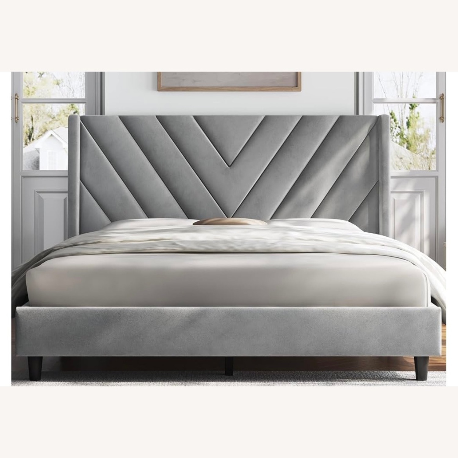 Comfortable Tufted Headboard - image-1