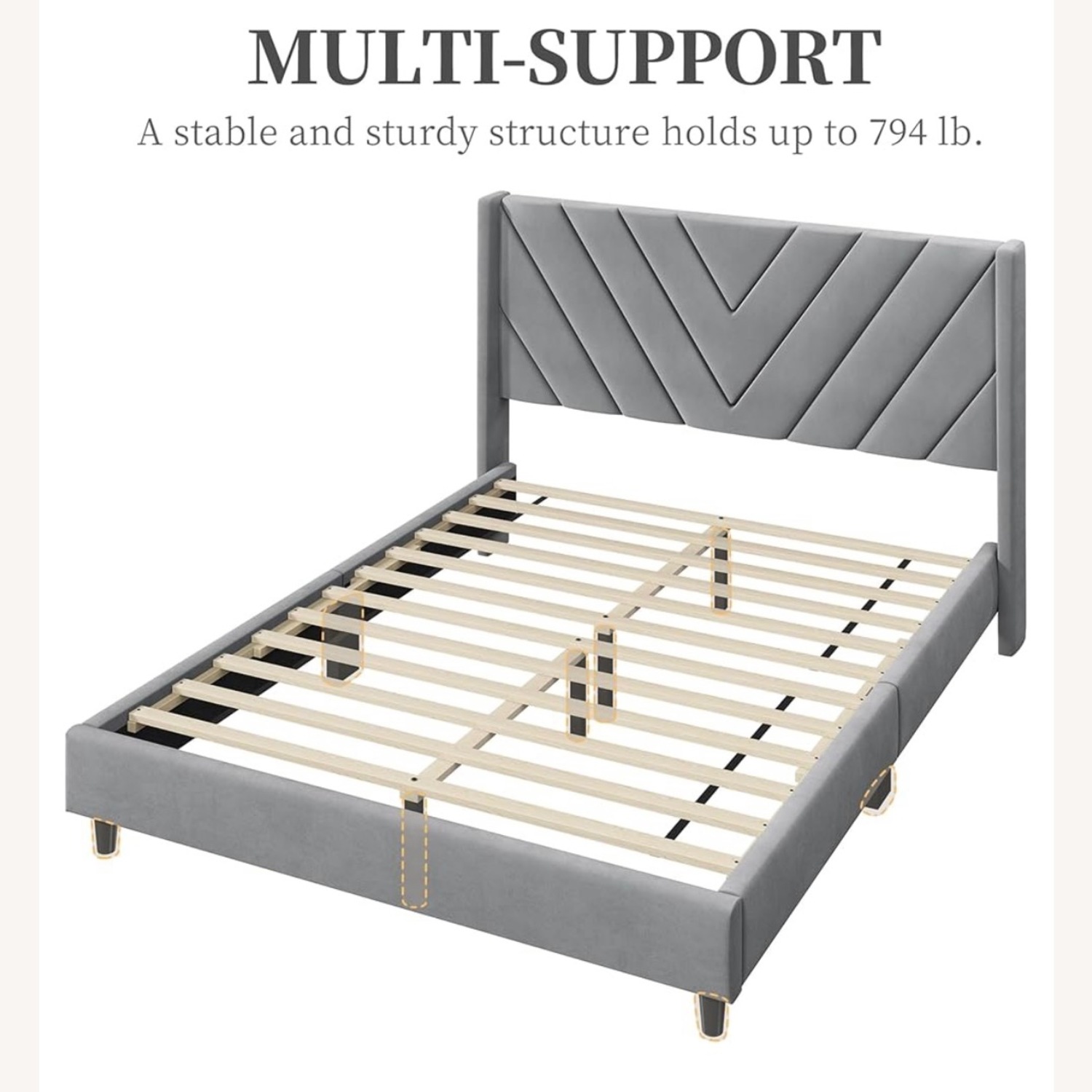 Comfortable Tufted Headboard - image-3