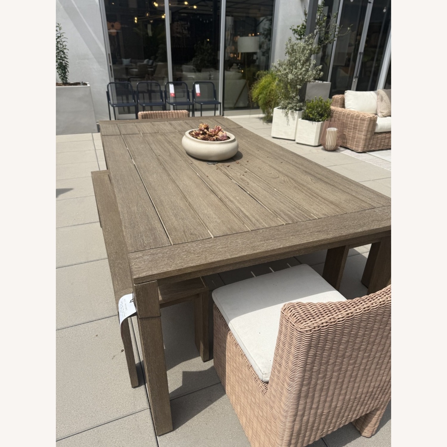 West Elm Telluride Outdoor Extendable Dining Table - image-5