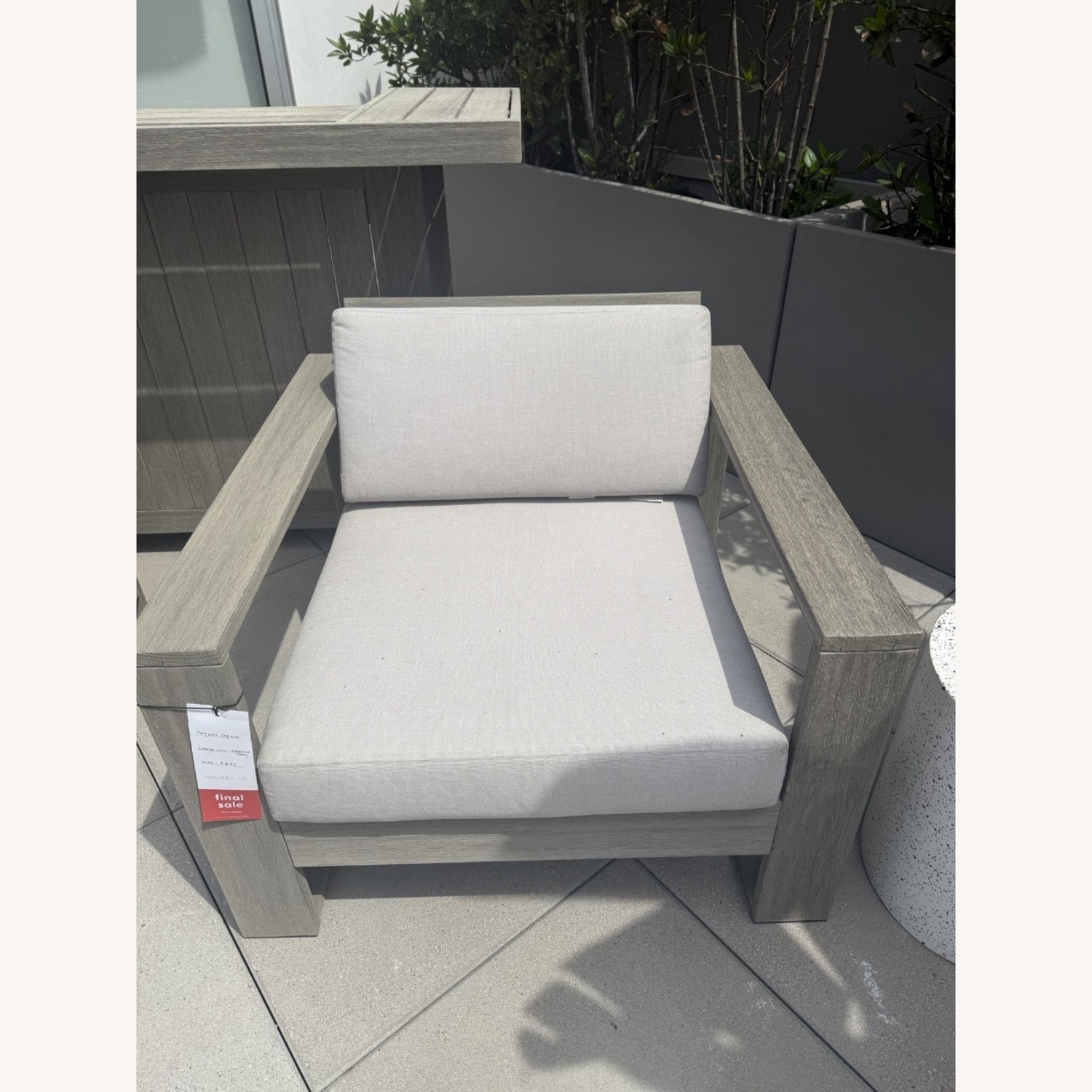 West Elm Portside Outdoor Lounge Chair - image-5