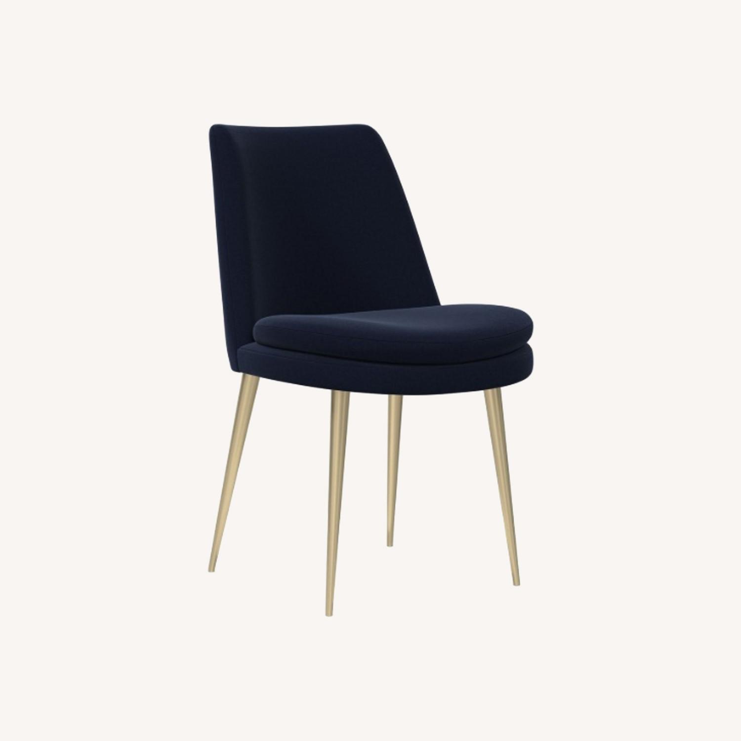 West Elm Finley Low Back Dining Chair - image-0