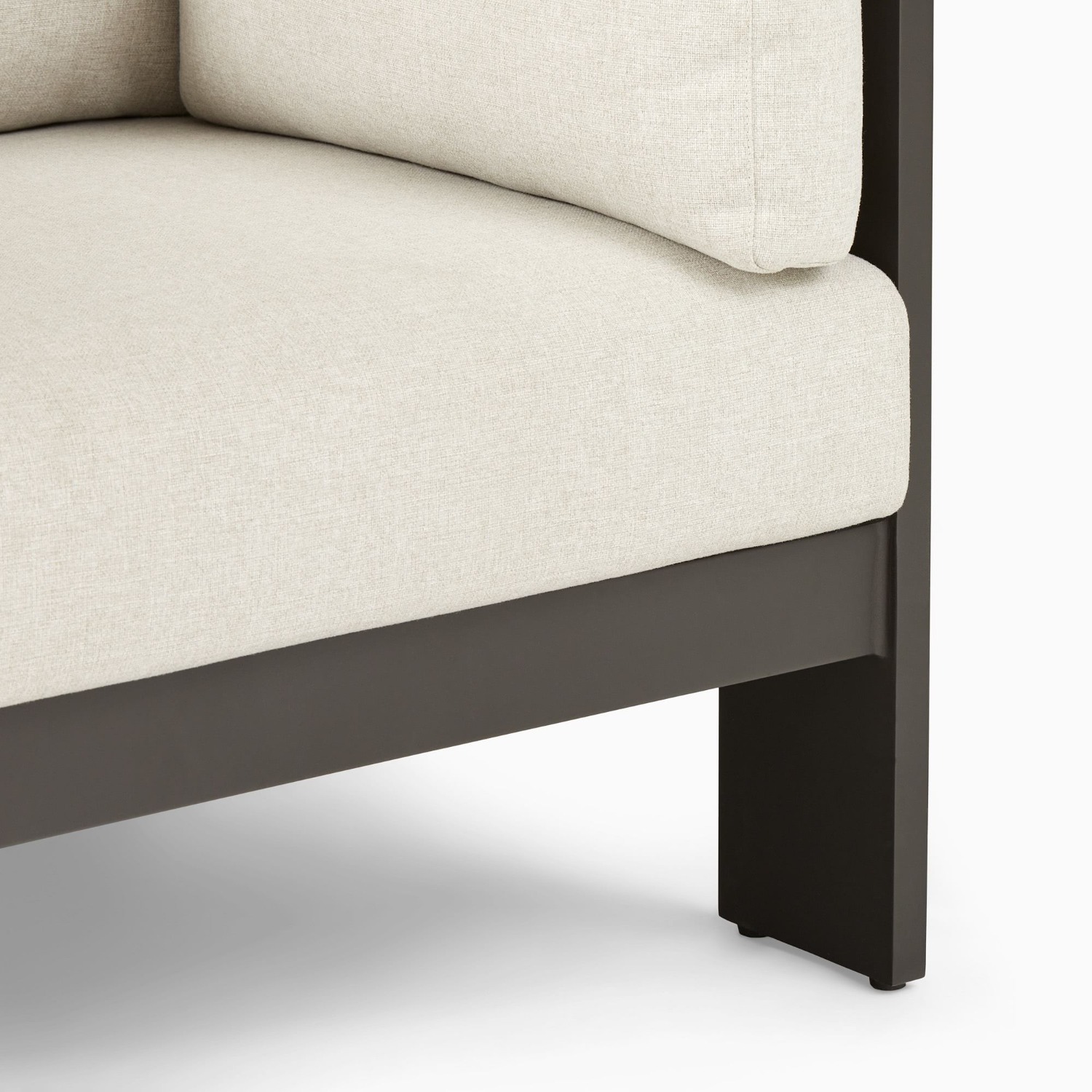 West Elm Caldera Aluminum Outdoor Lounge Chair - image-1