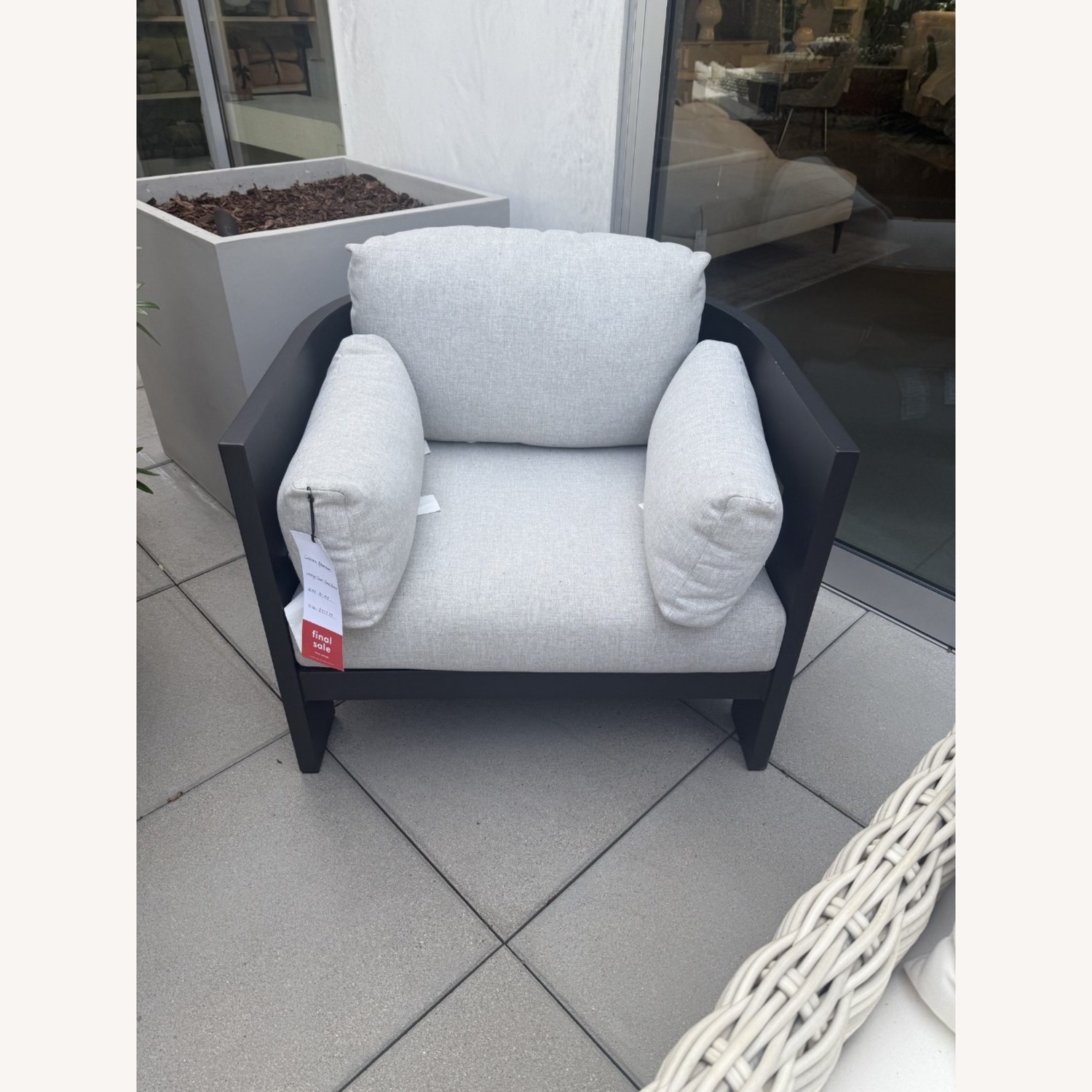 West Elm Caldera Aluminum Outdoor Lounge Chair - image-6