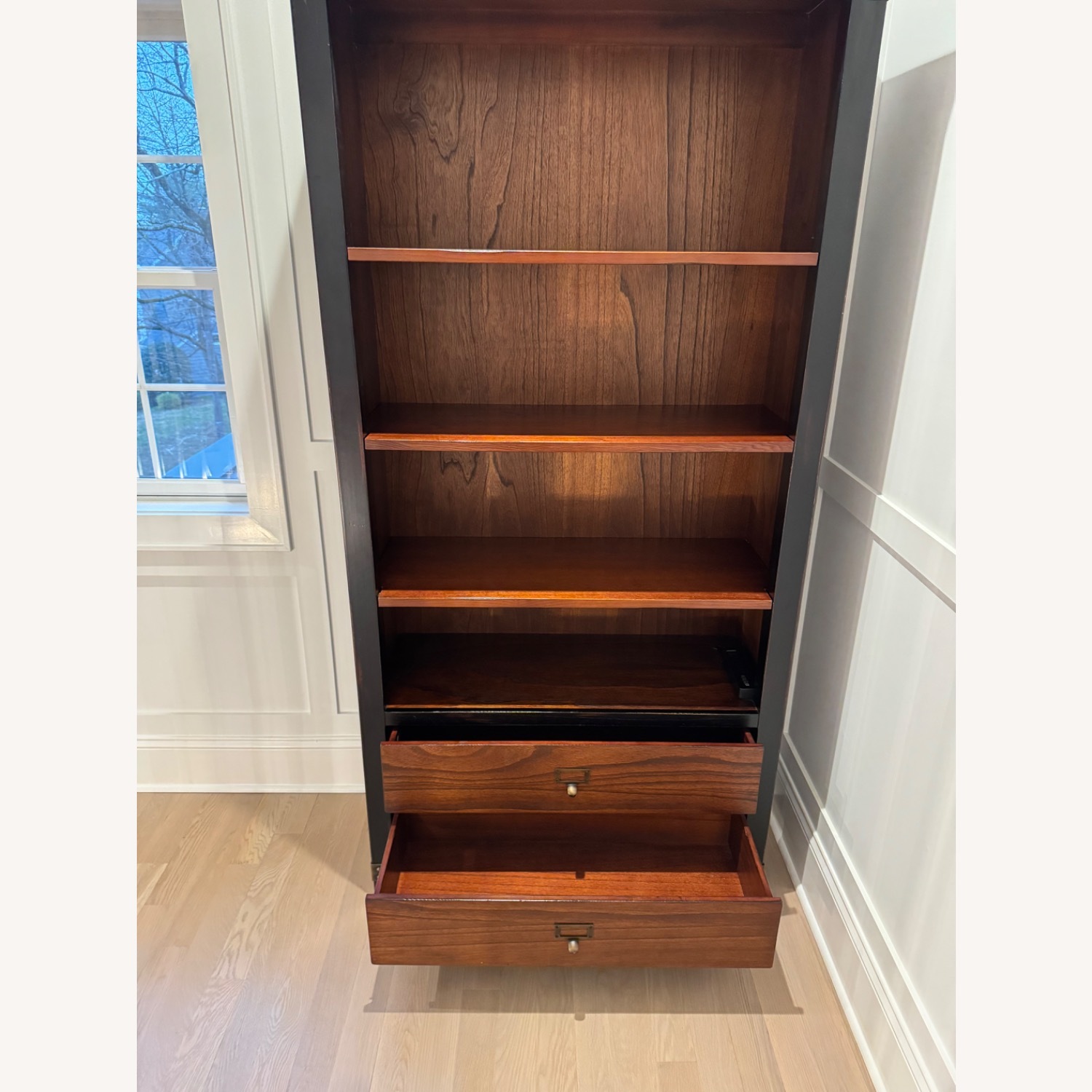 Arhaus Telegraph Two-Tone Bookcase - image-2
