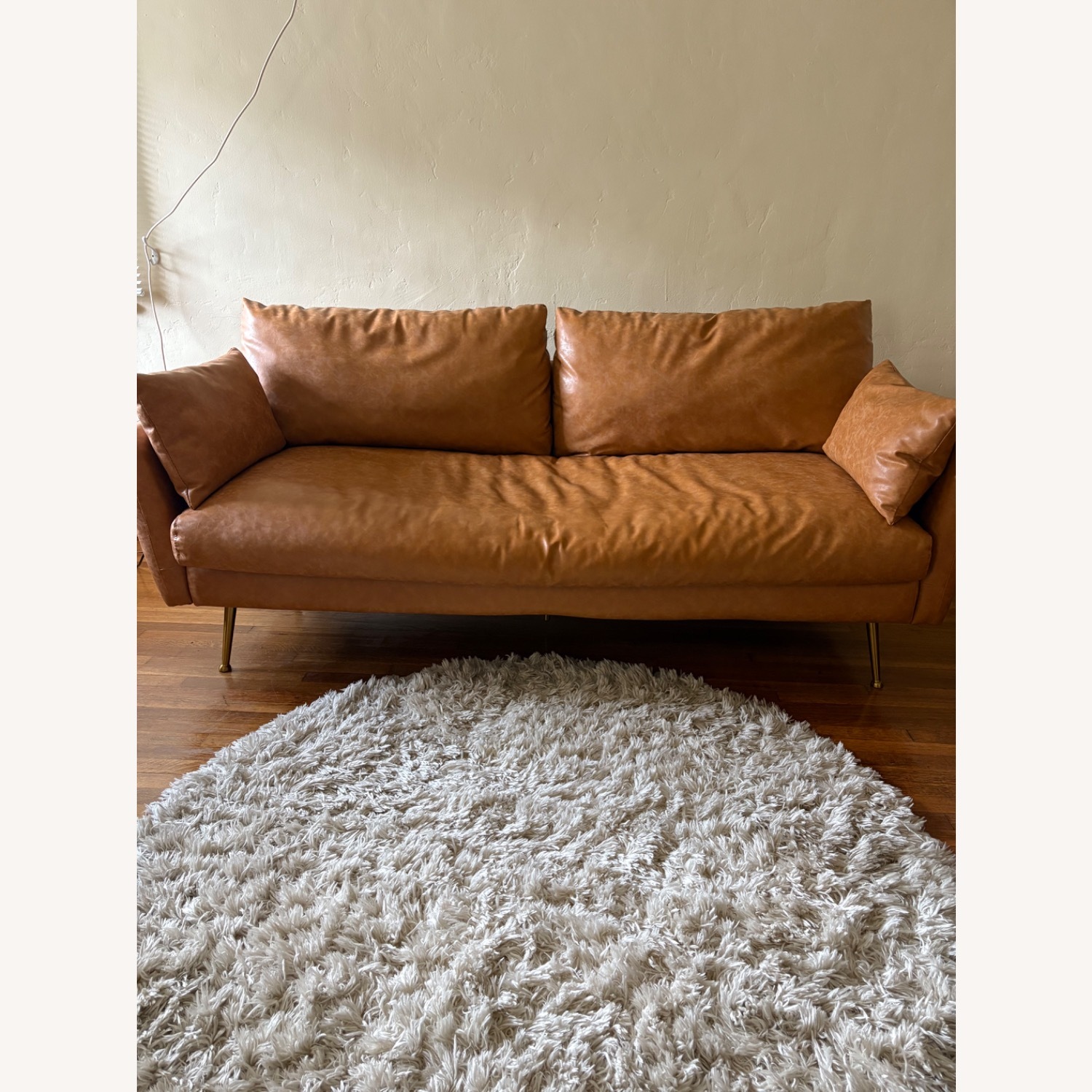 Albany Park Faux Leather Mid-Century Modern - image-2