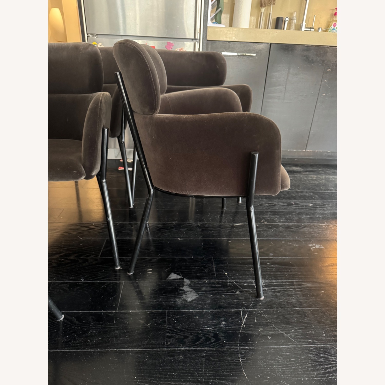 CB2 Azalea Chairs in Mink - image-5