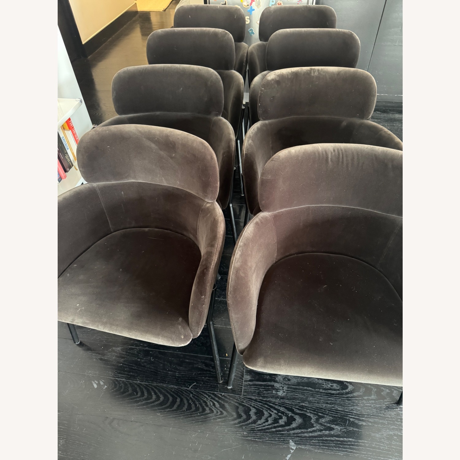 CB2 Azalea Chairs in Mink - image-1