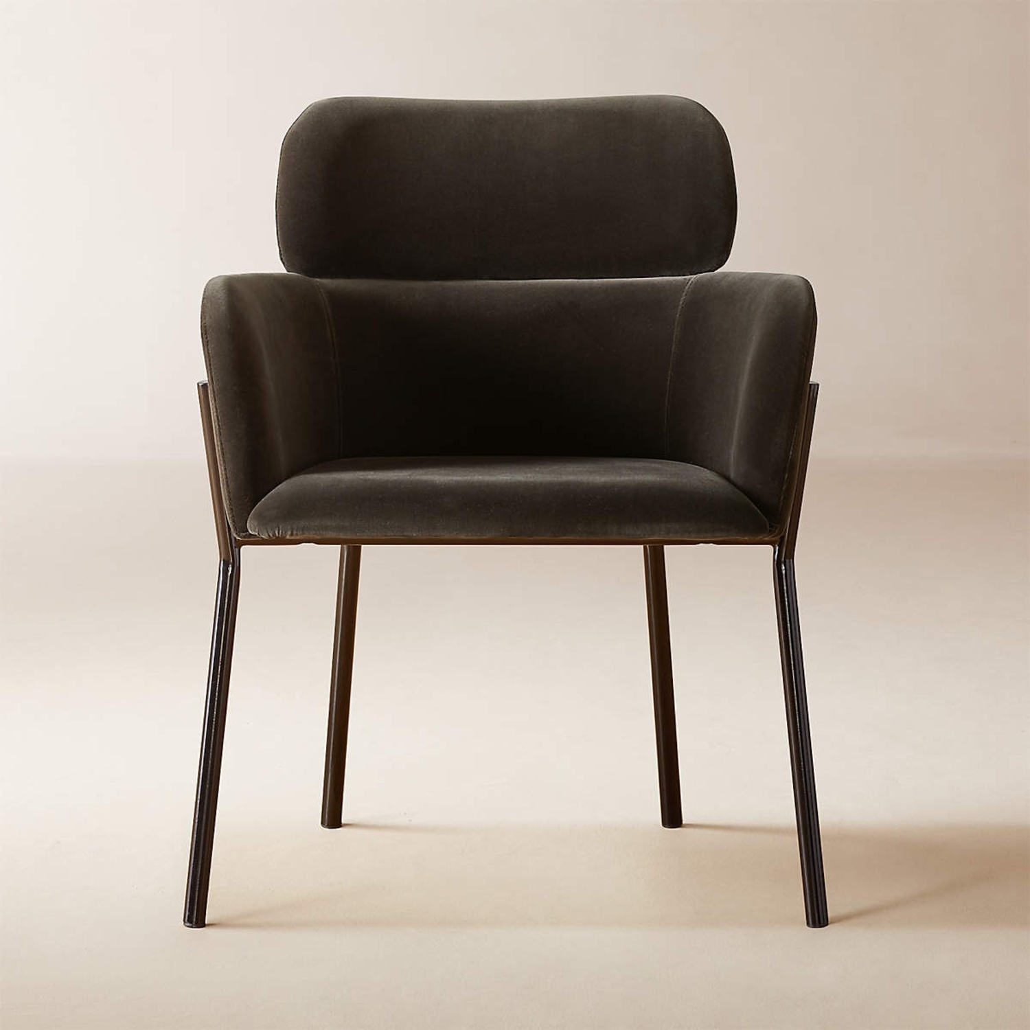CB2 Azalea Chairs in Mink - image-7