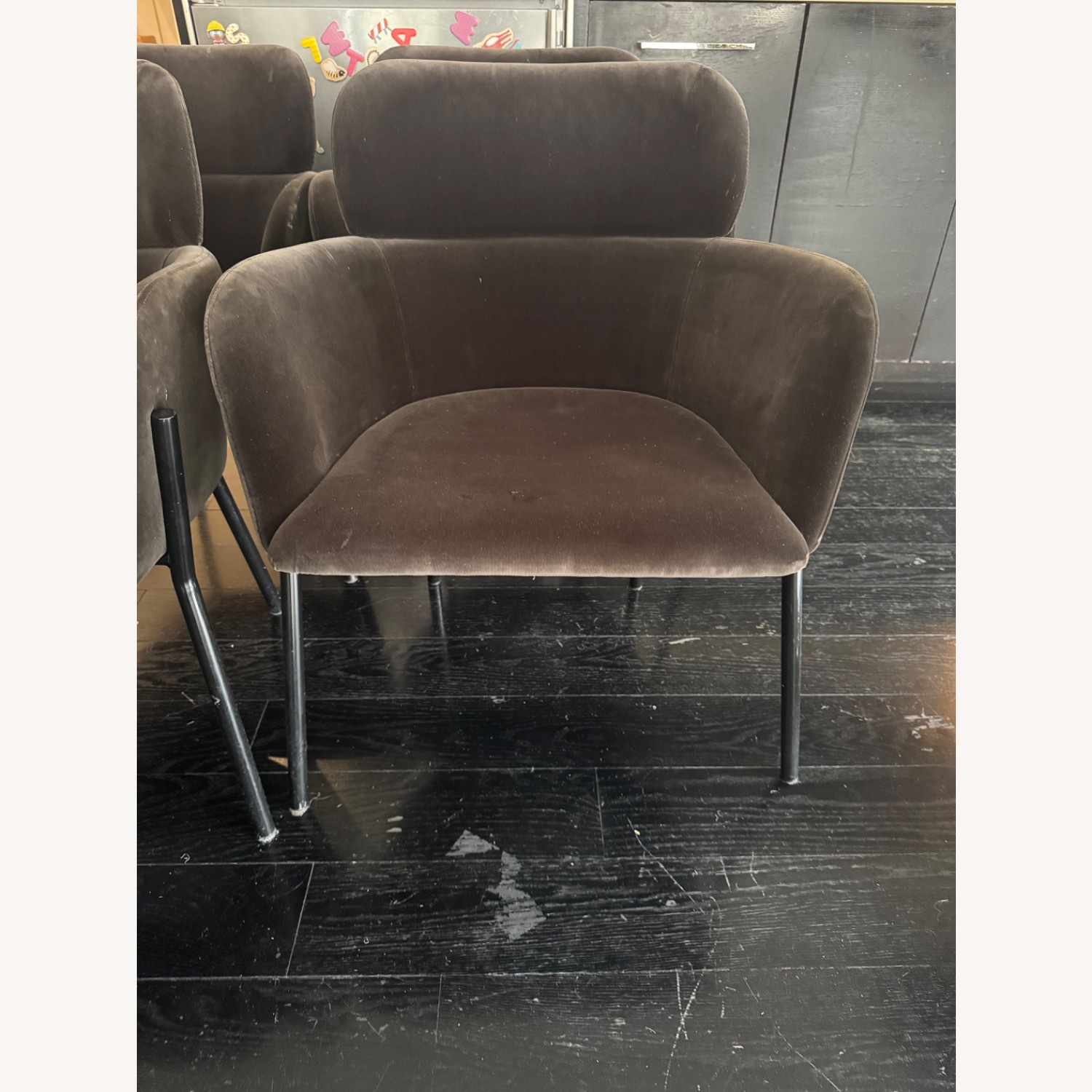 CB2 Azalea Chairs in Mink - image-2