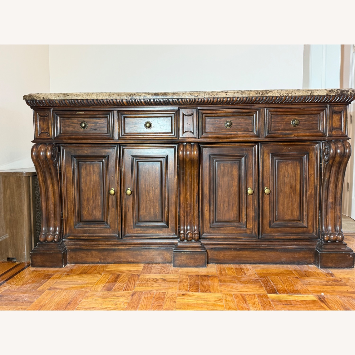 Stone Top Sideboard Credenza 2008 - image-1