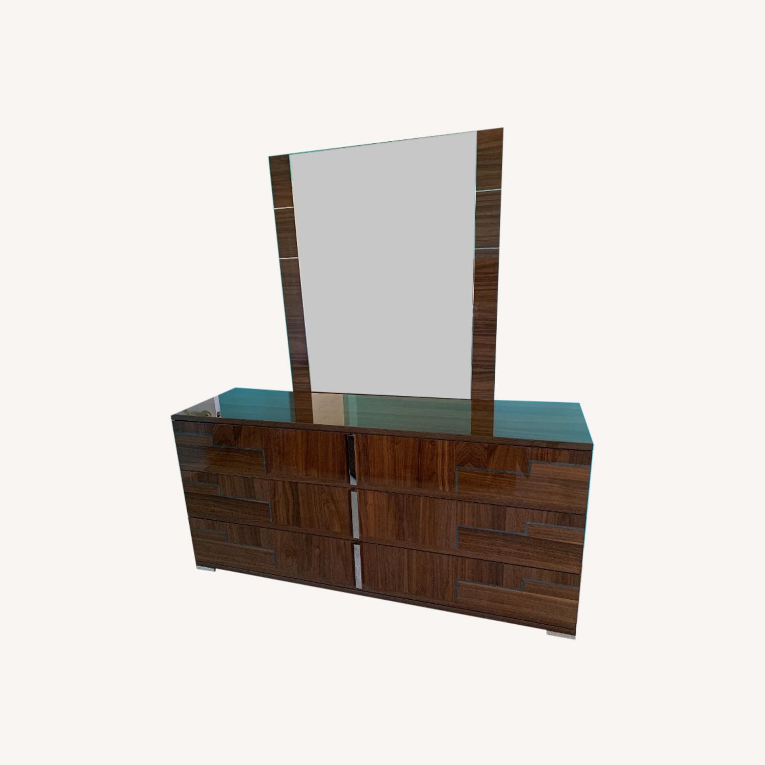 Dresser with Mirror - image-0