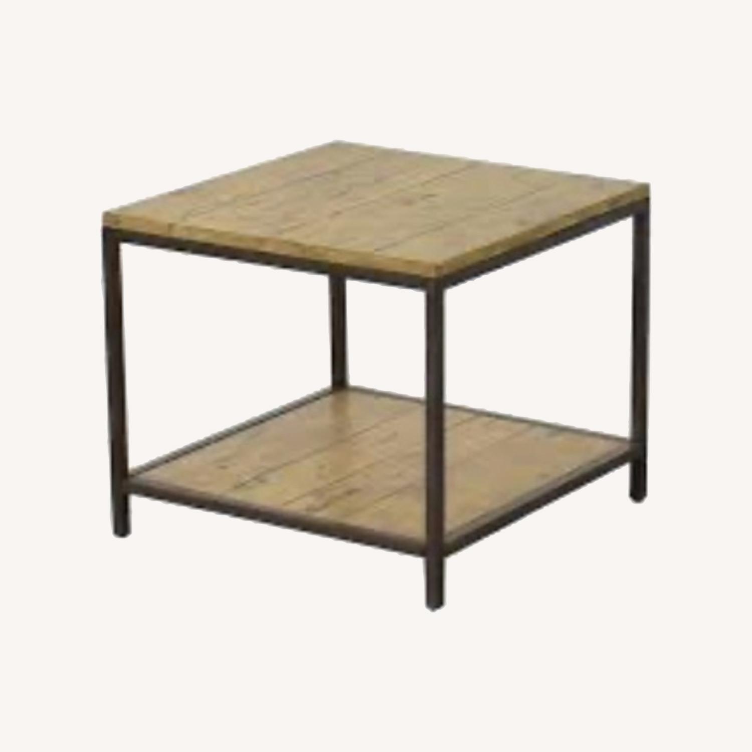 Ballard Designs Durham Square End or Coffee Table - image-0