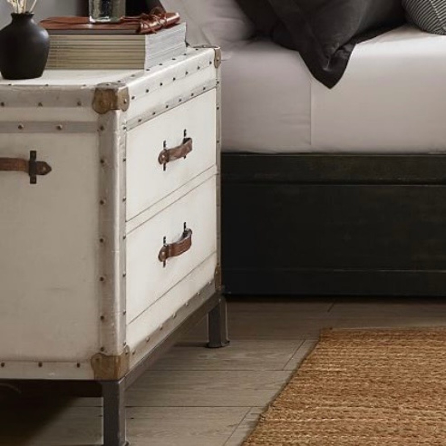 Pottery Barn Ludlow Trunk Nightstand (22") - image-5
