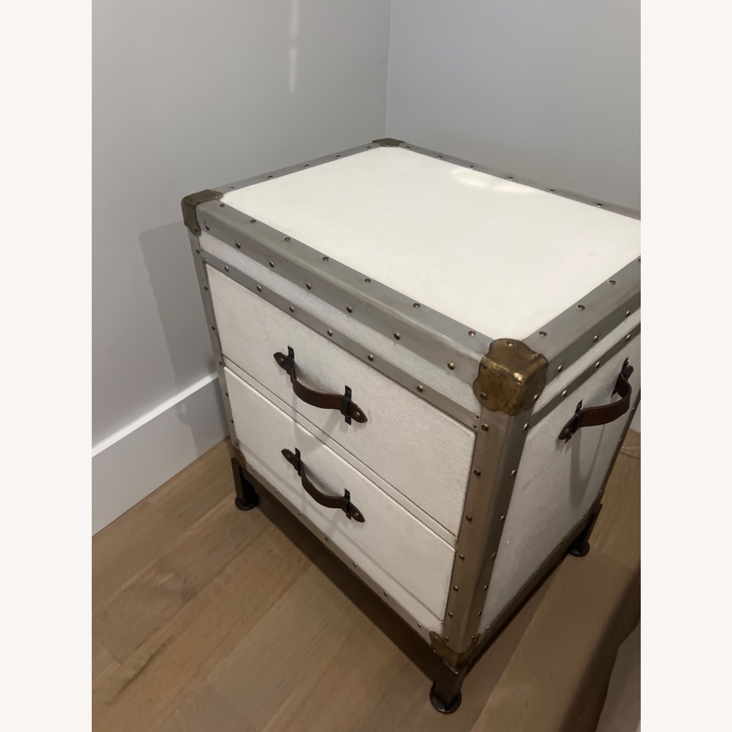Pottery Barn Ludlow Trunk Nightstand (22") - image-4