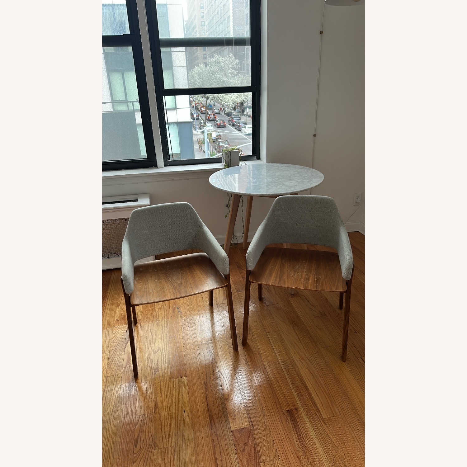 Set of 2 Blu Dot Clutch Dining Chairs - image-1