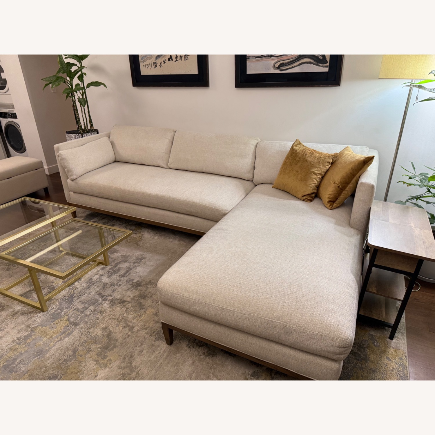 Safavieh 2 Piece Sectional W Chaise - image-2