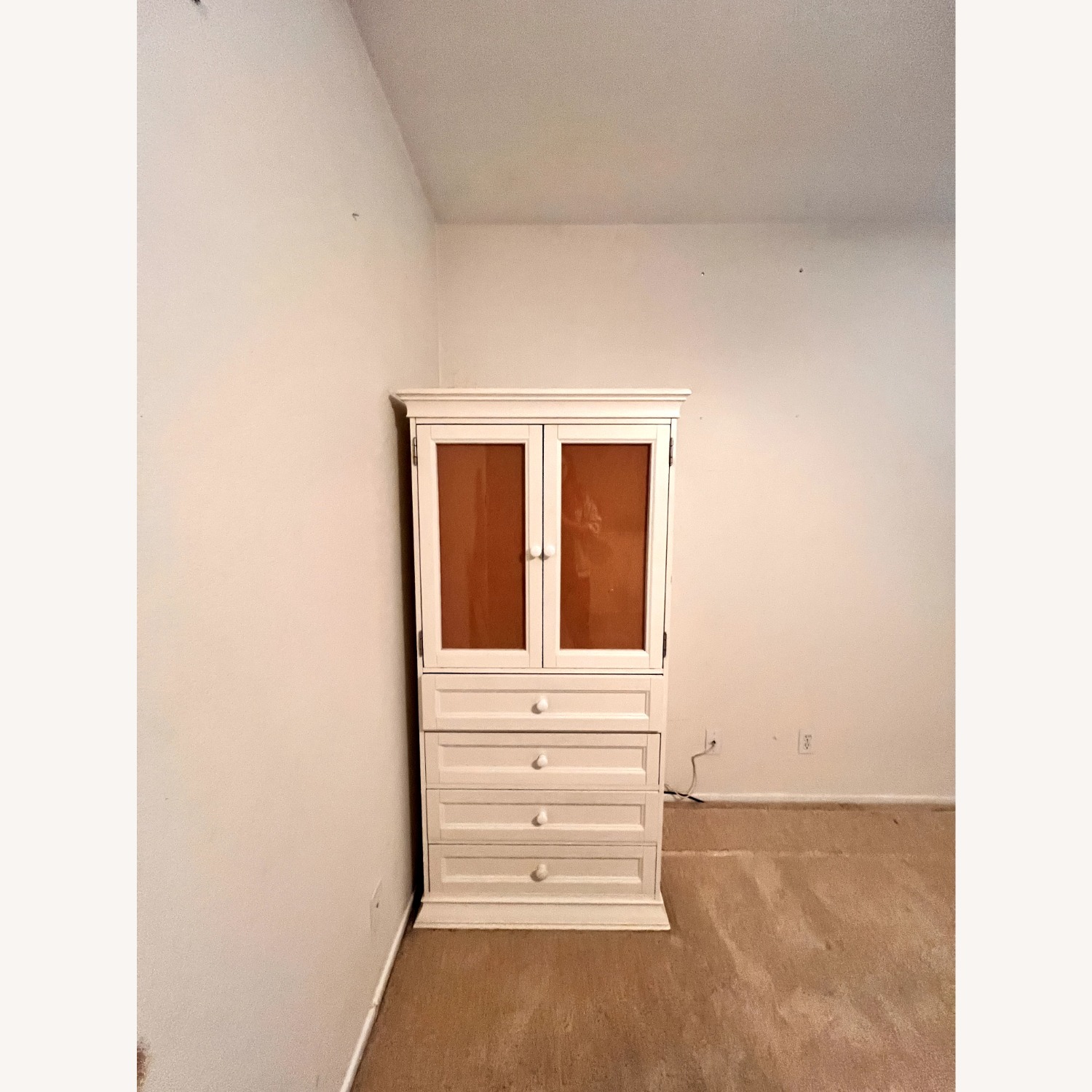 Pottery Barn Teen Shadowbox Wardrobe - image-1