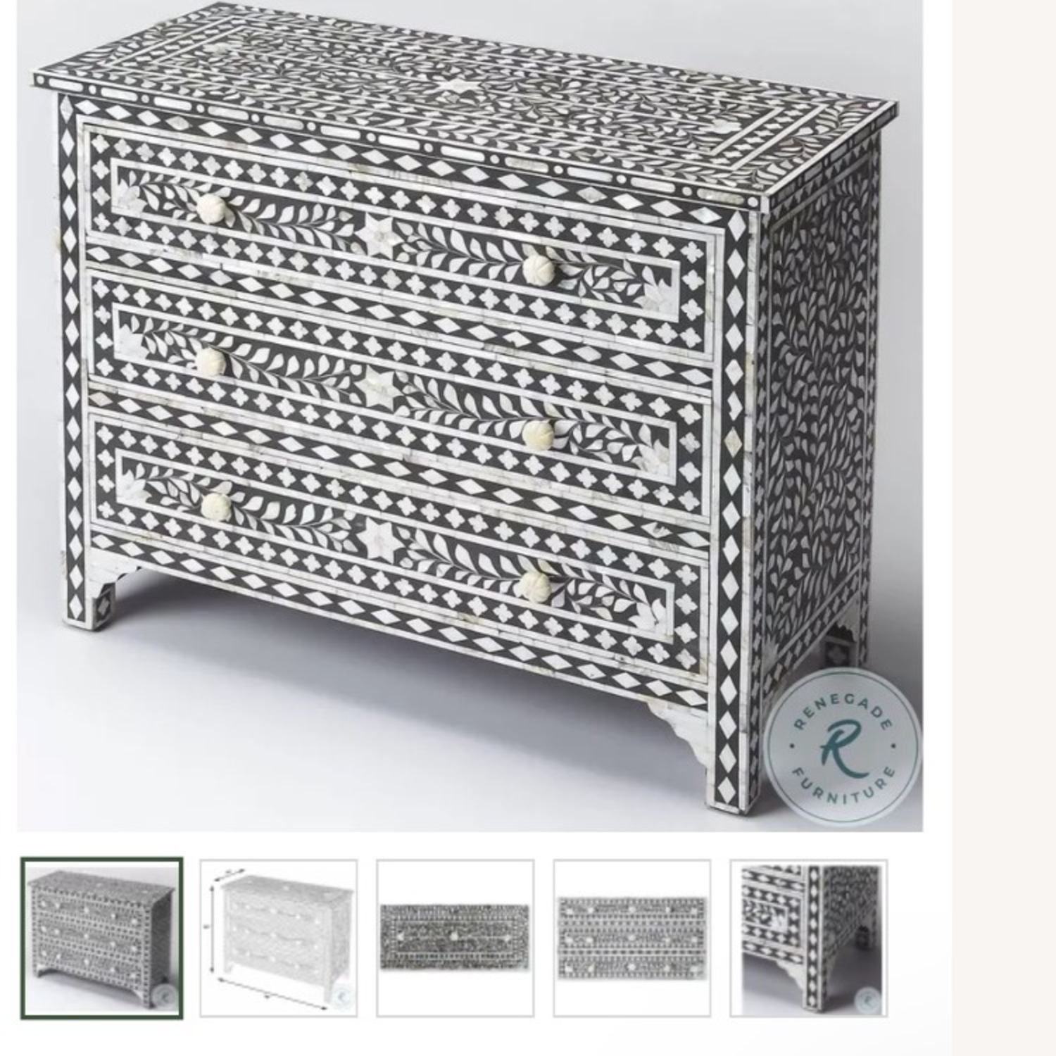 Bone Inlay Mother of Pearl - image-3