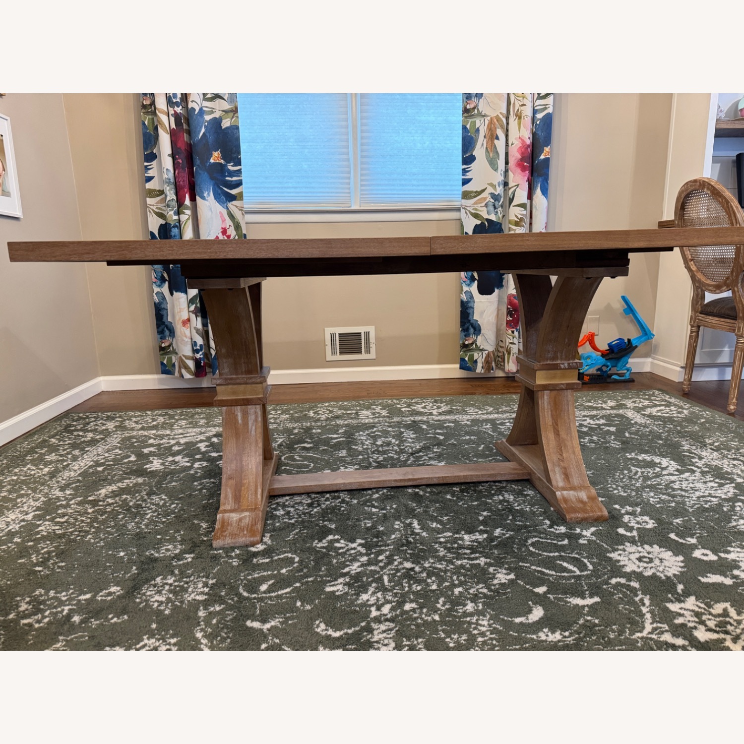 Wayfair Wood Trestle Dining Table - image-2