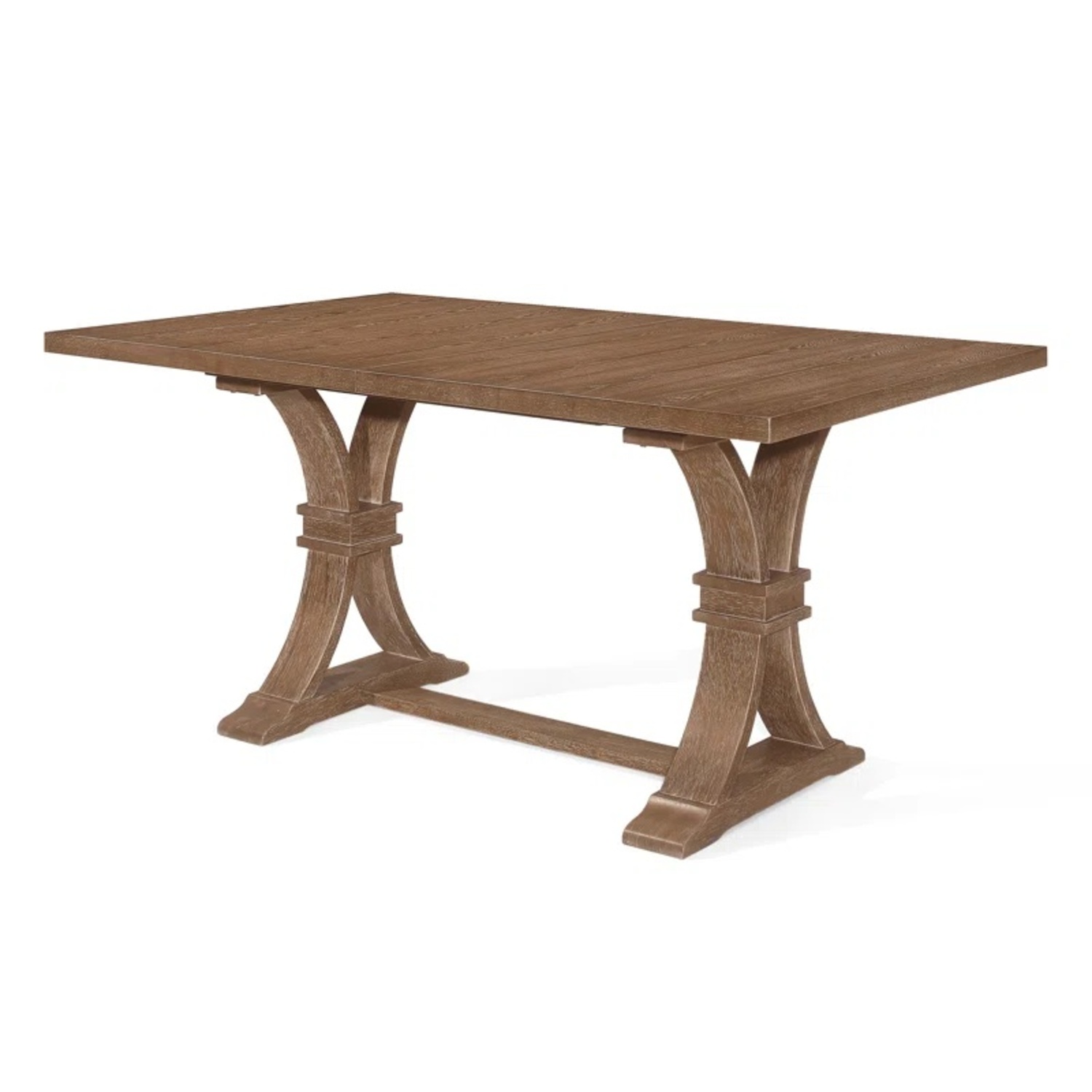 Wayfair Wood Trestle Dining Table - image-4