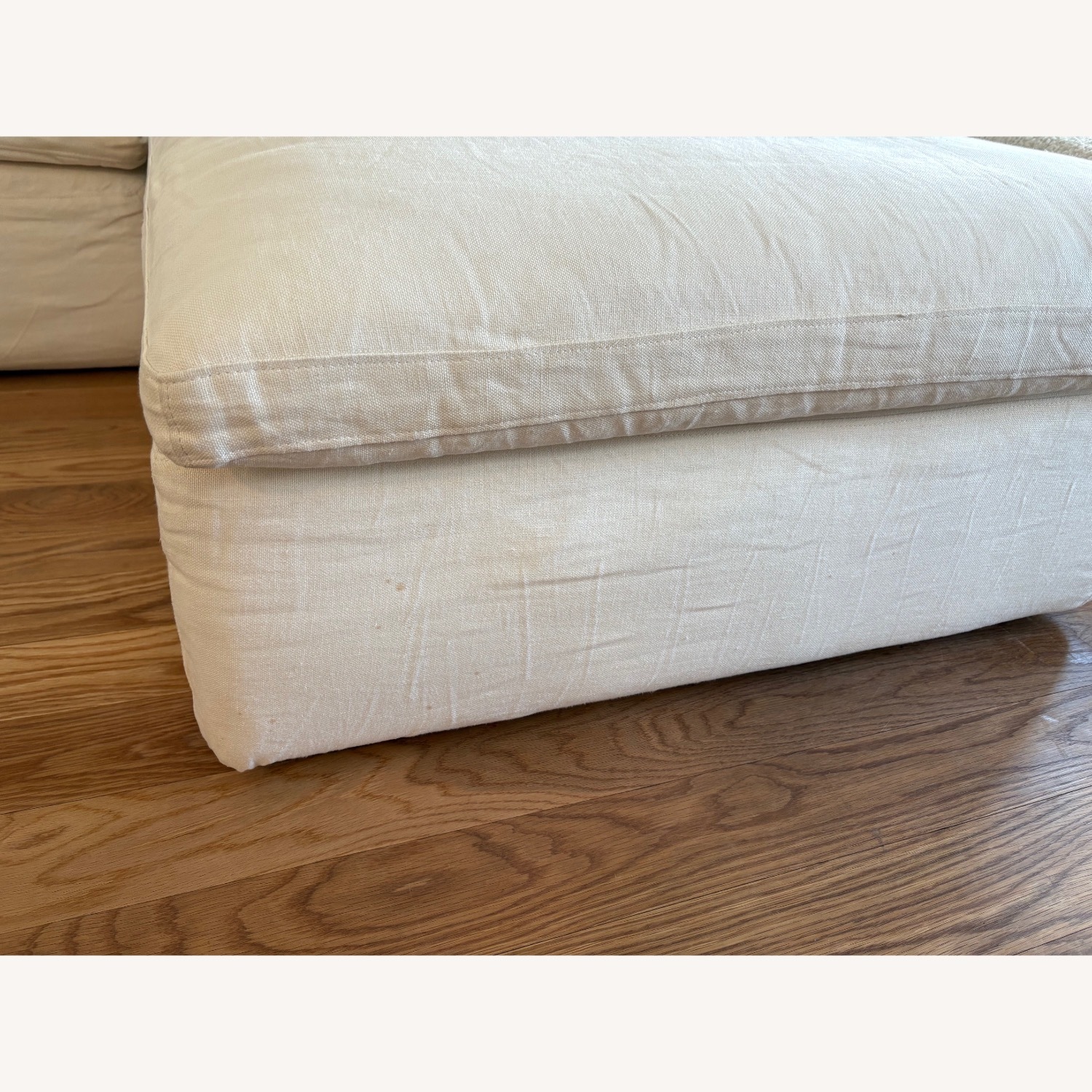 Restoration Hardware Cream Cloud Couch - image-3