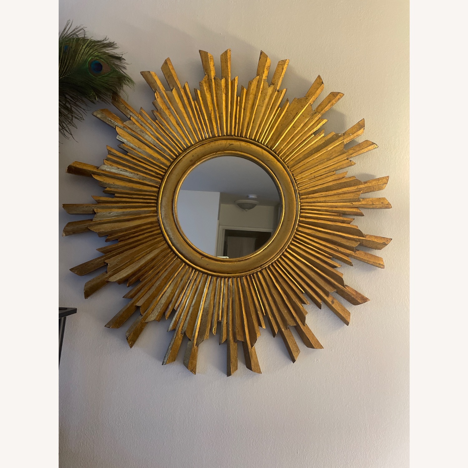 Golden Wall Mirror  - image-1