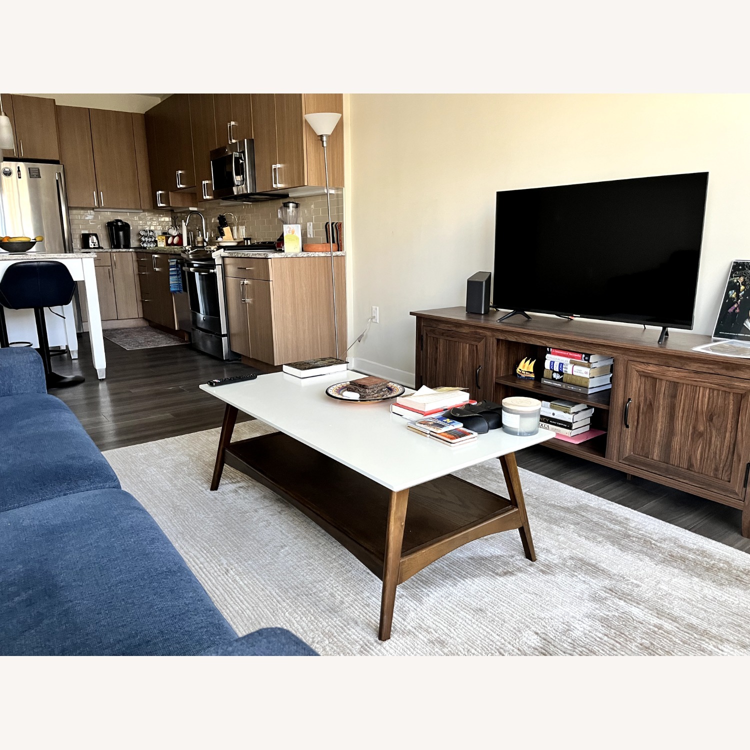 Parker 4 Legs Coffee Table with Storage - image-3