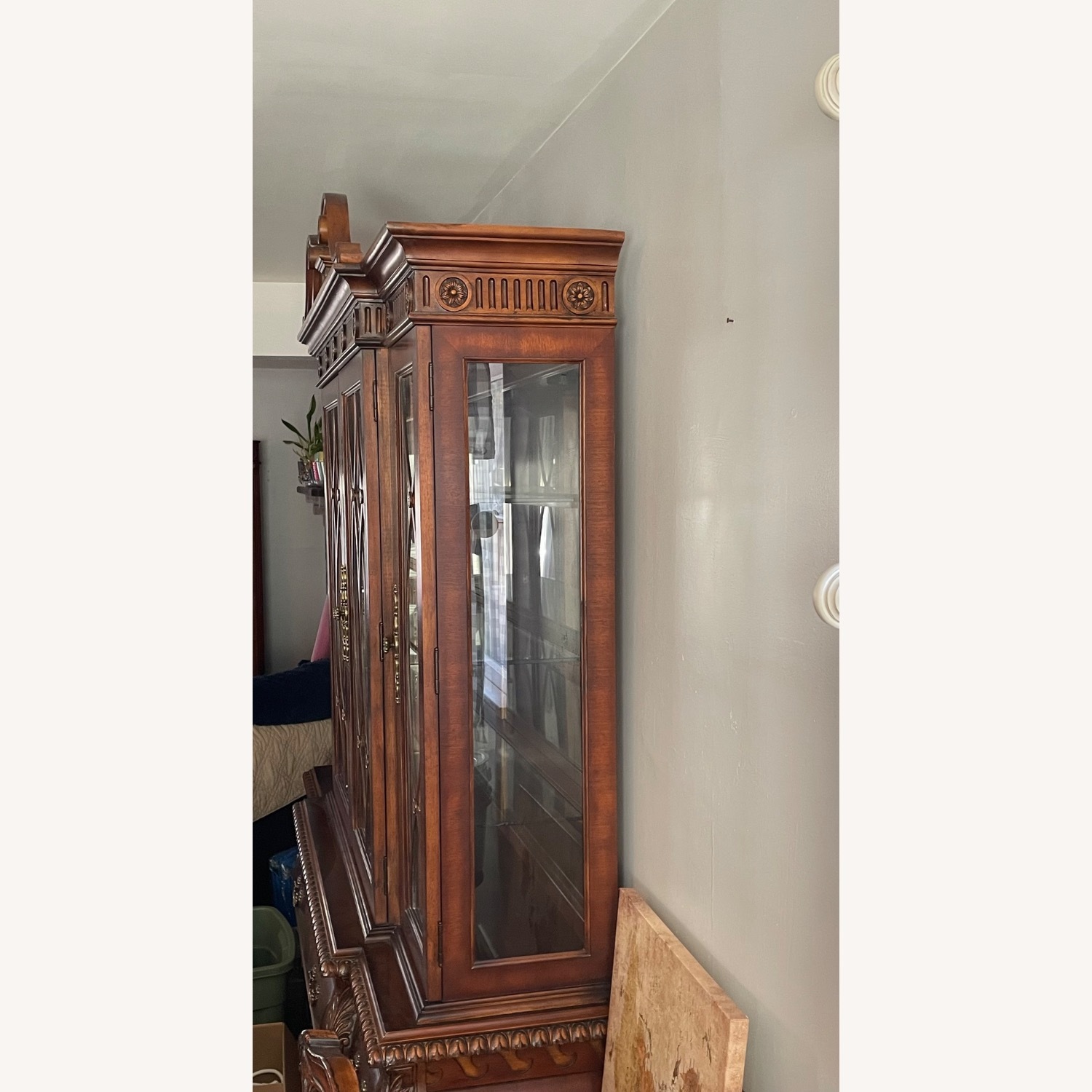 Mahogany China Cabinet - image-3
