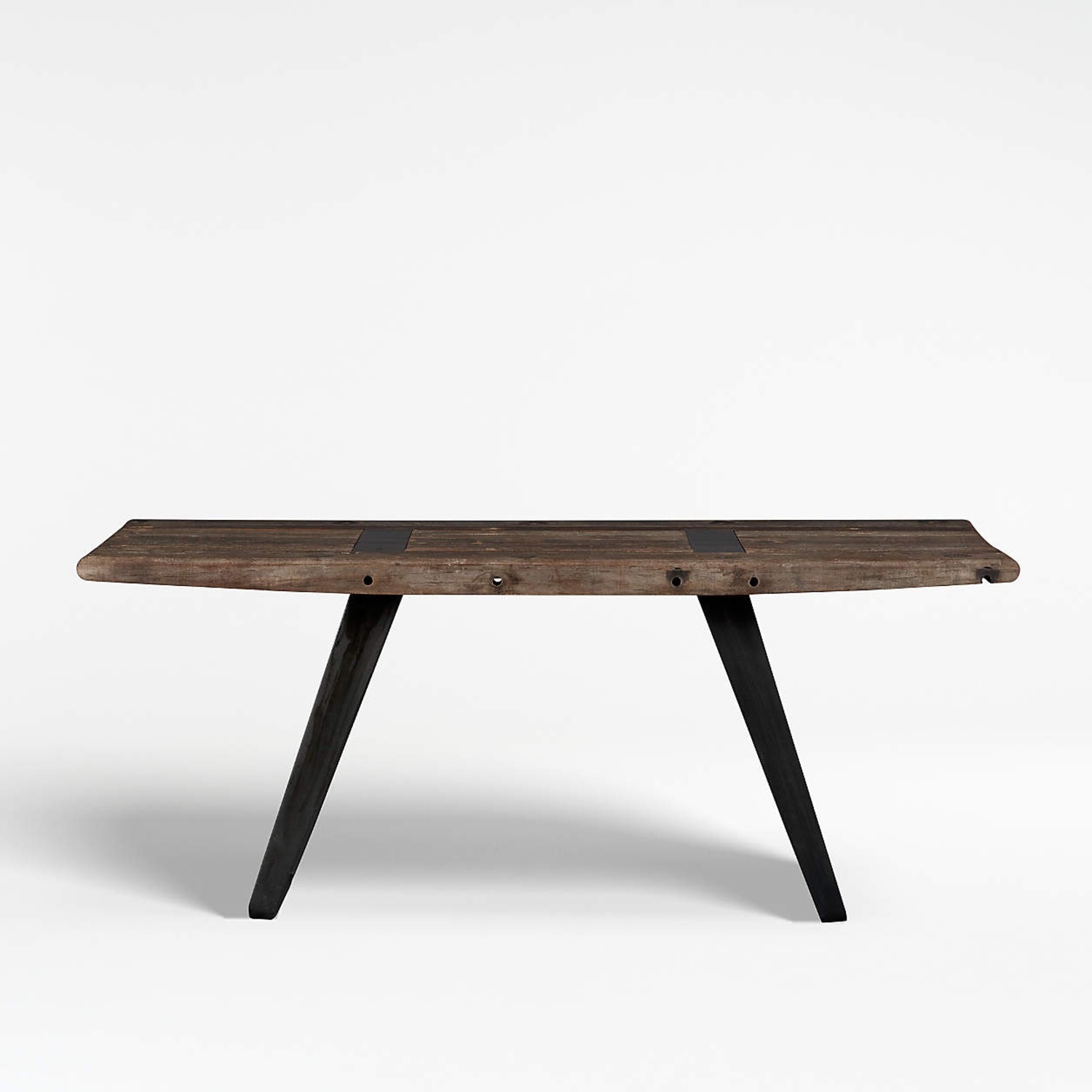 Crate & Barrel Wood Dining Table   - image-4